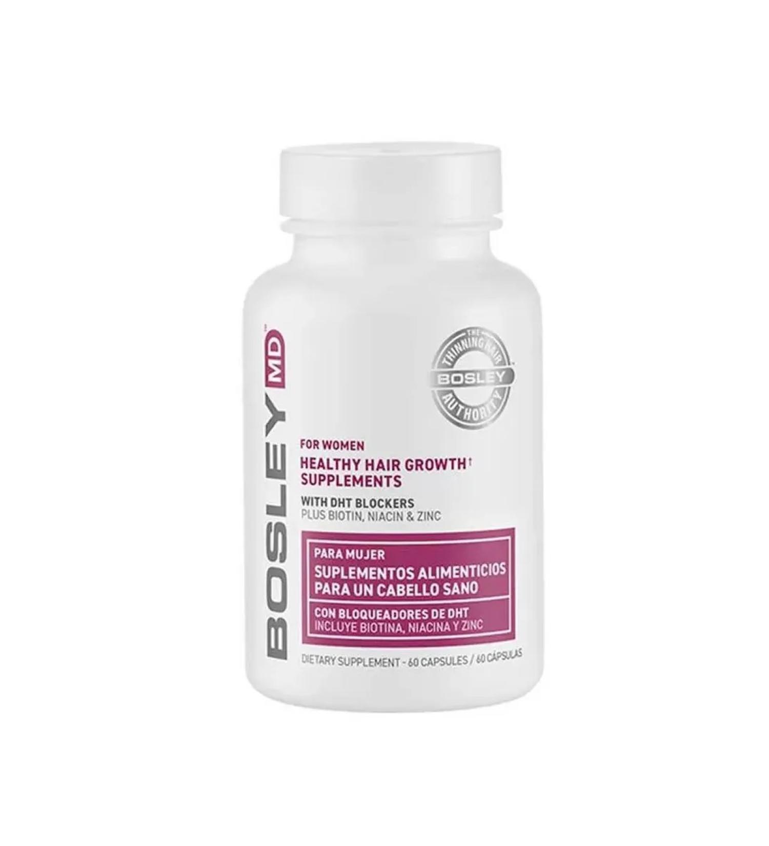 Mivis Bosley for Women Healthy Hair Growth Supplements Bad 60 Caps