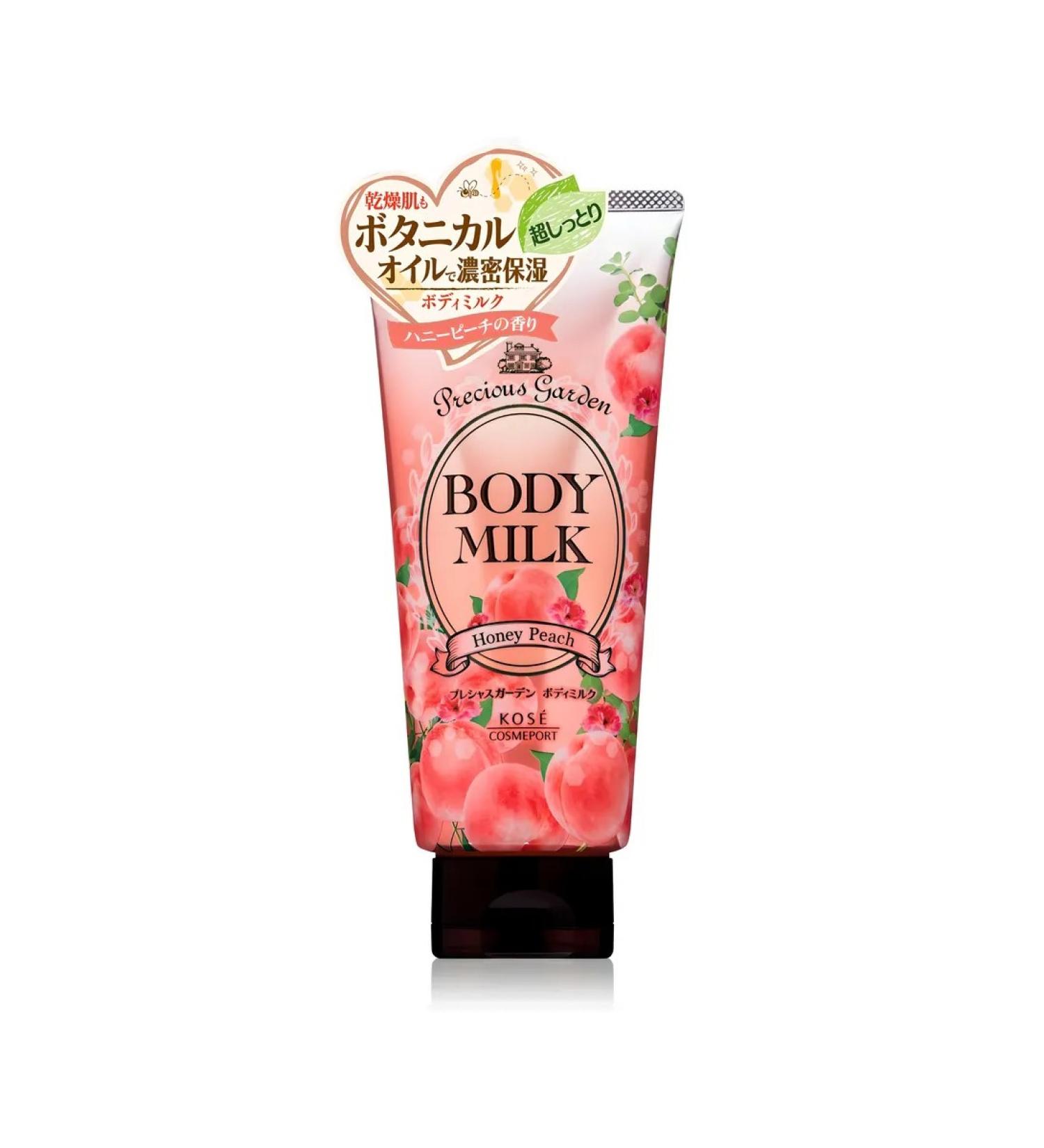 KOSE Body milk with oils aroma of peach 200 ml - Buy Online on GoSupps.com