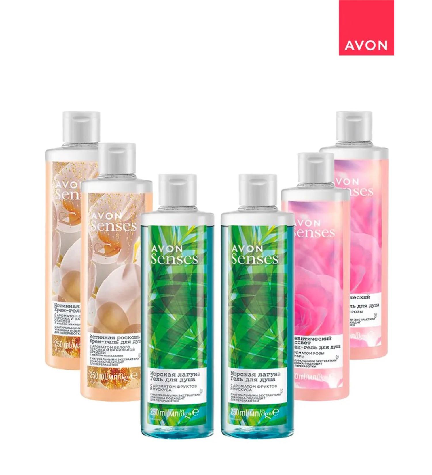 AVON Shower gel set 6 pieces