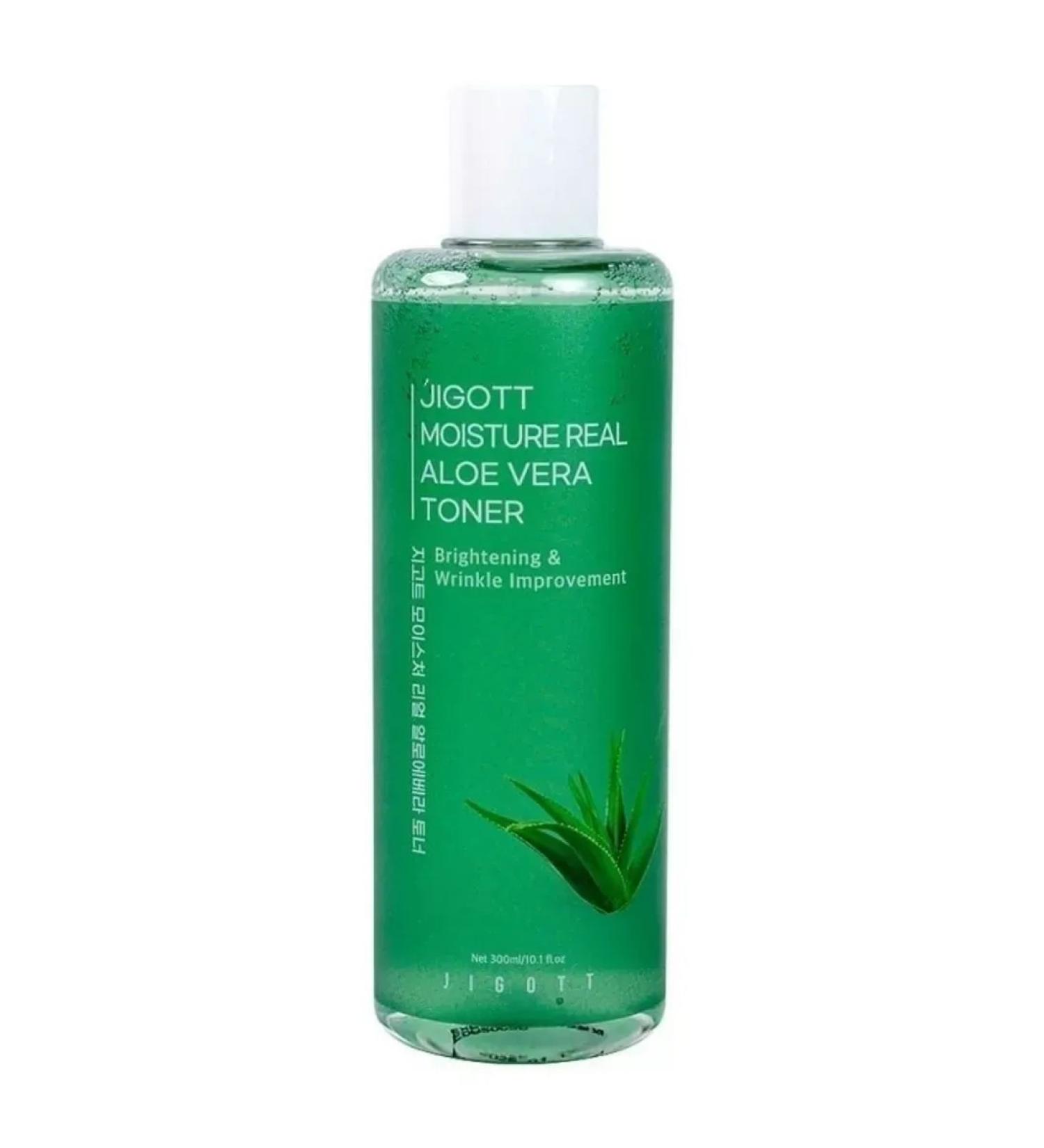 Jigott Moisturizing face toner with Aloe 300ml extract - Buy Online on GoSupps.com