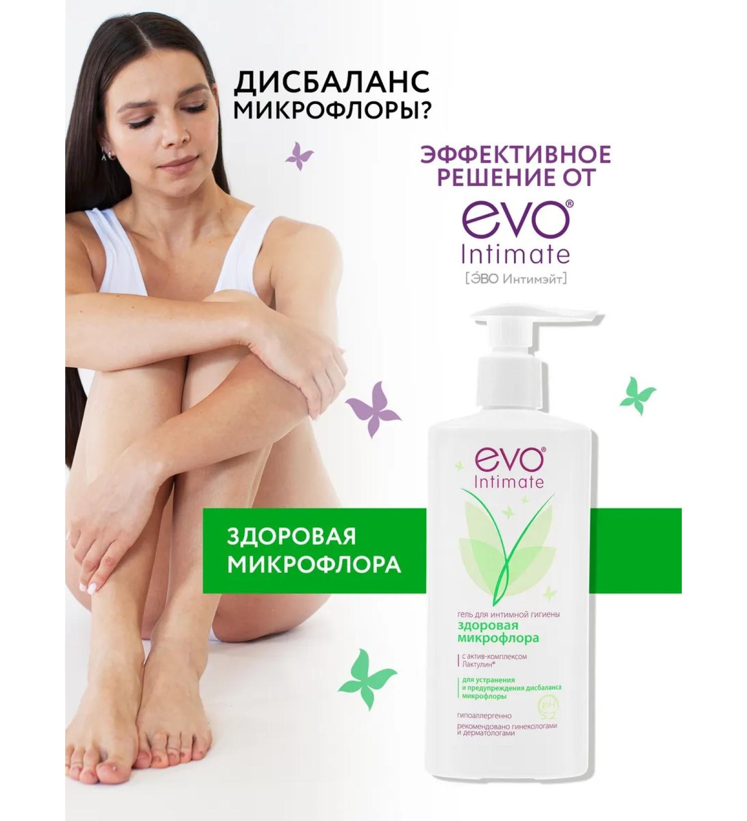 EVO Gel for intimate hygiene with a Laktulin complex 250 ml - Buy Online on GoSupps.com