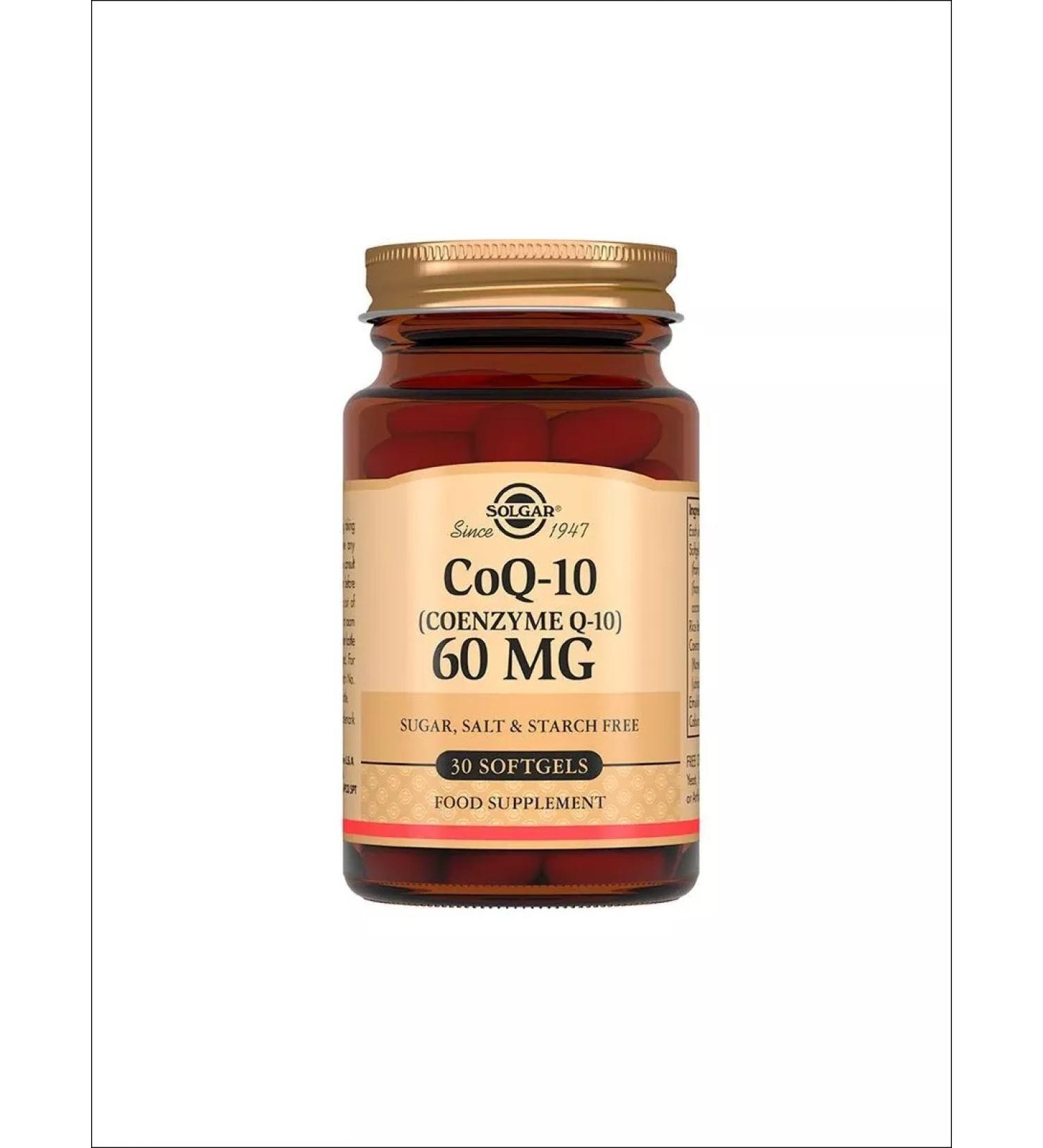 SOLGAR Coenzym Q-10 100mg caps # 30