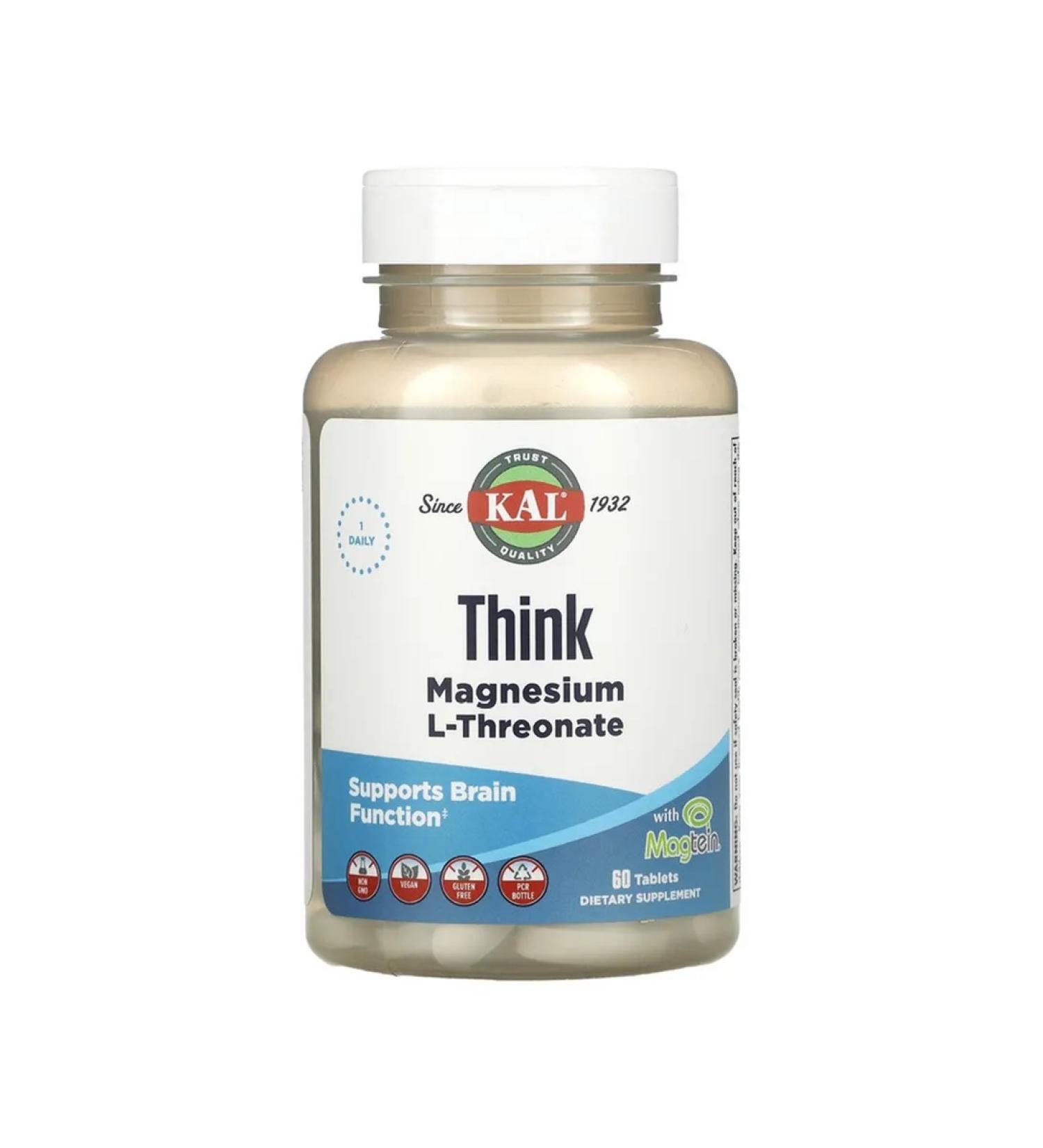 KAL Magnesium L-treonat 2000 mg 60 tablets