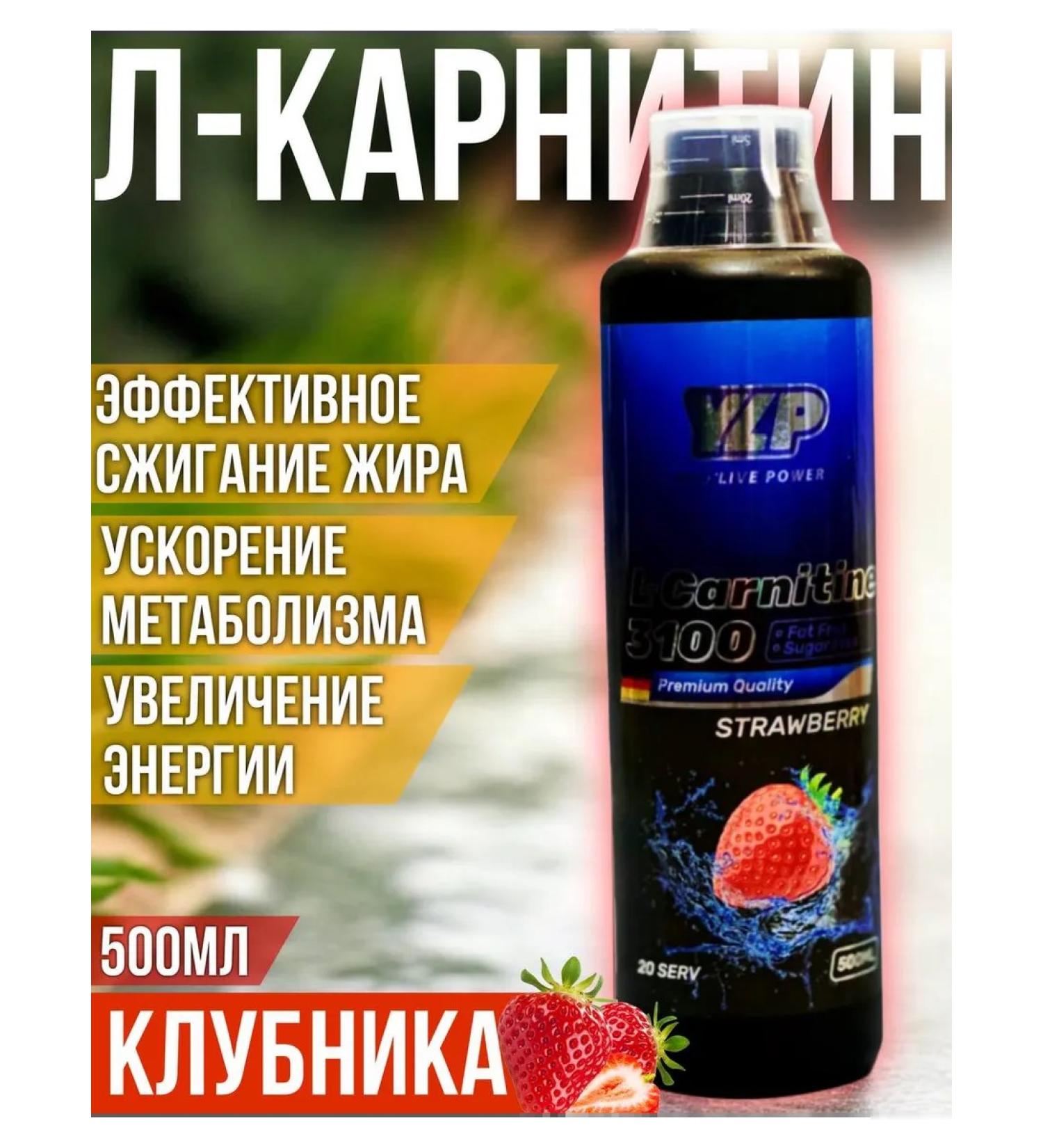 YLP L-Carnitine 3100 Liquid 500ML fat