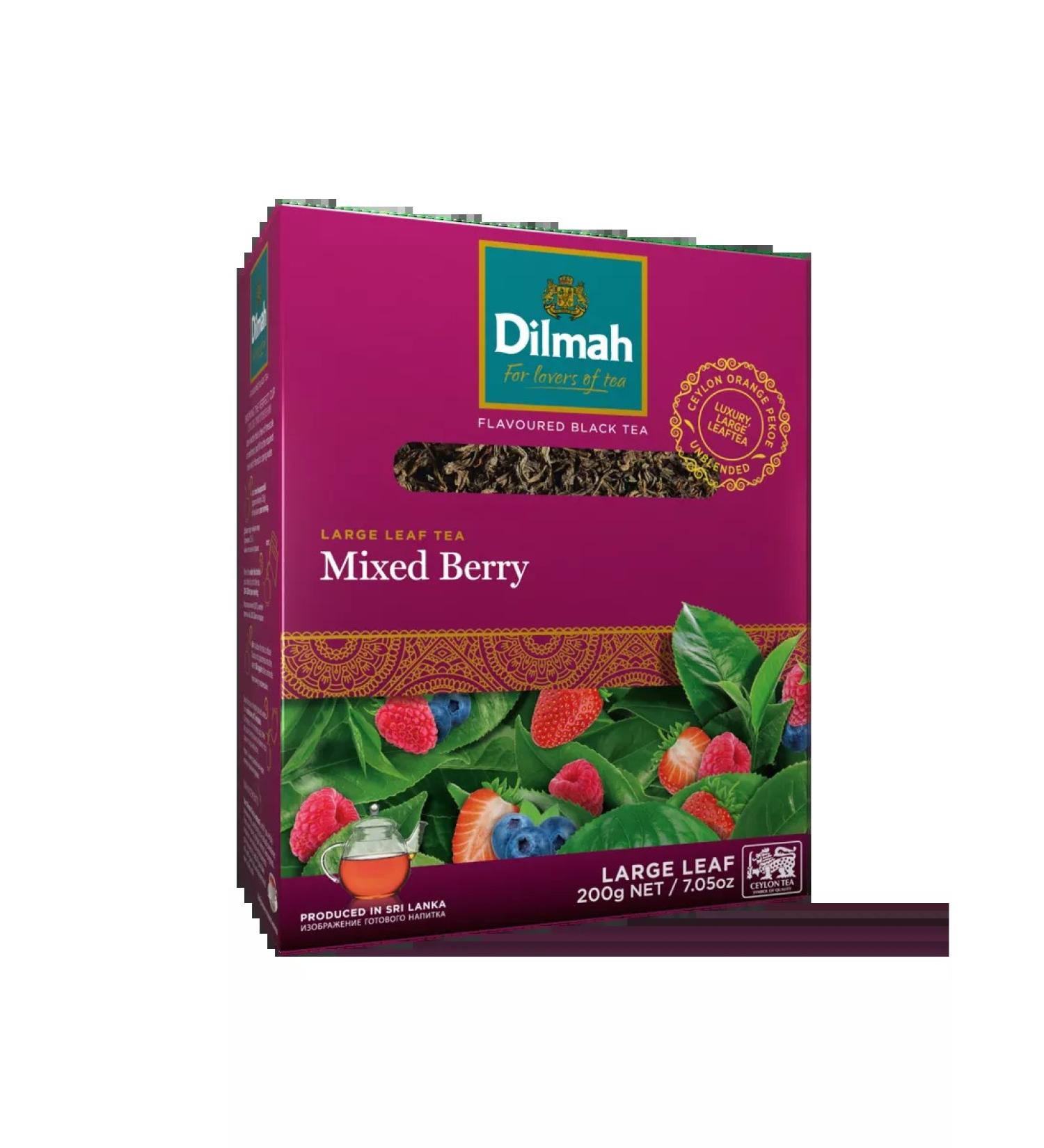 Dilmah Tea black leaf berry mix 200 g - Buy Online on GoSupps.com