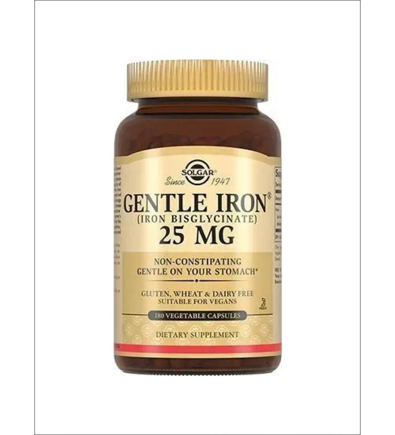 SOLGAR Easily accessible iron gentleman Iron 25mg caps No. 180