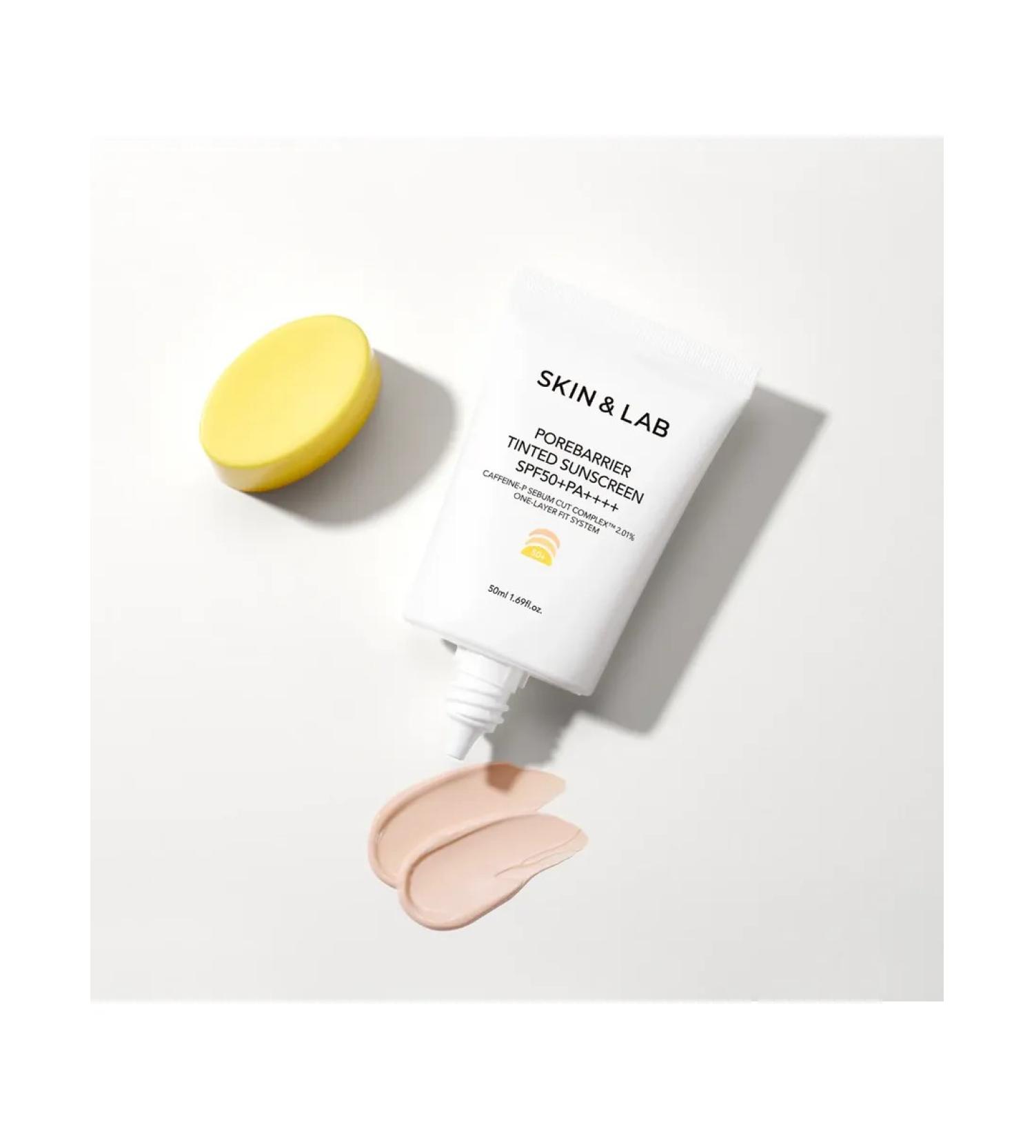 Skin&Lab Tinted sunscreen Porebarrier Sunscreen - Buy Online on GoSupps.com
