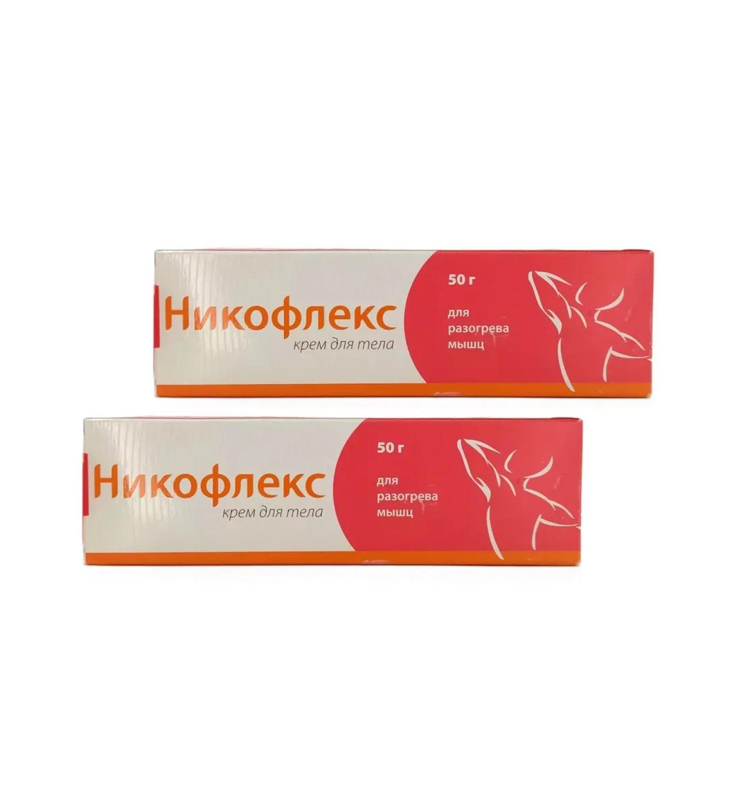 Medimpex JSC Nikoflex body cream 50 g 2 pcs