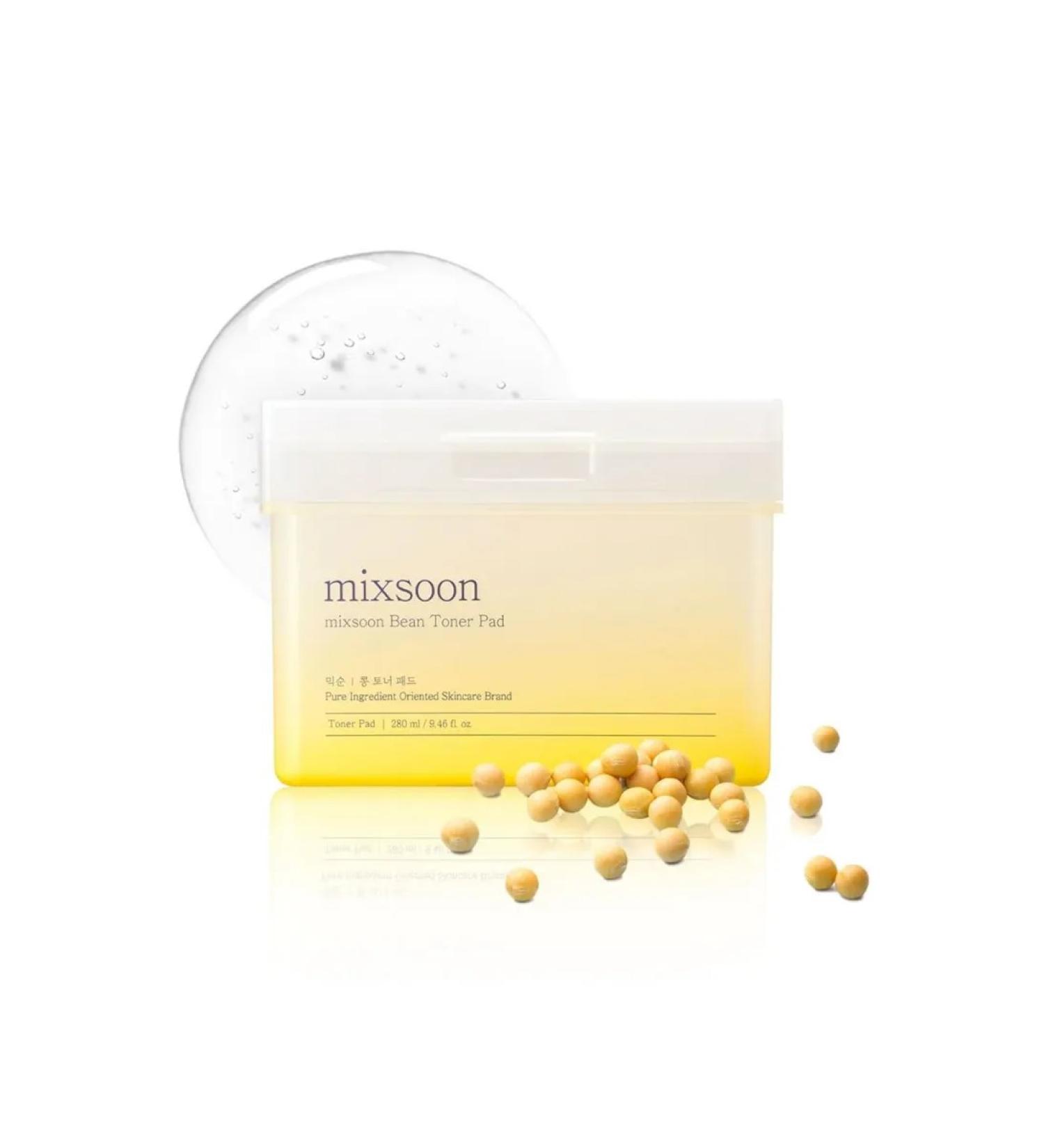 mixsoon Toner-spades for the face with beans extract 70 pcs. (280 ml.) - Buy Online on GoSupps.com