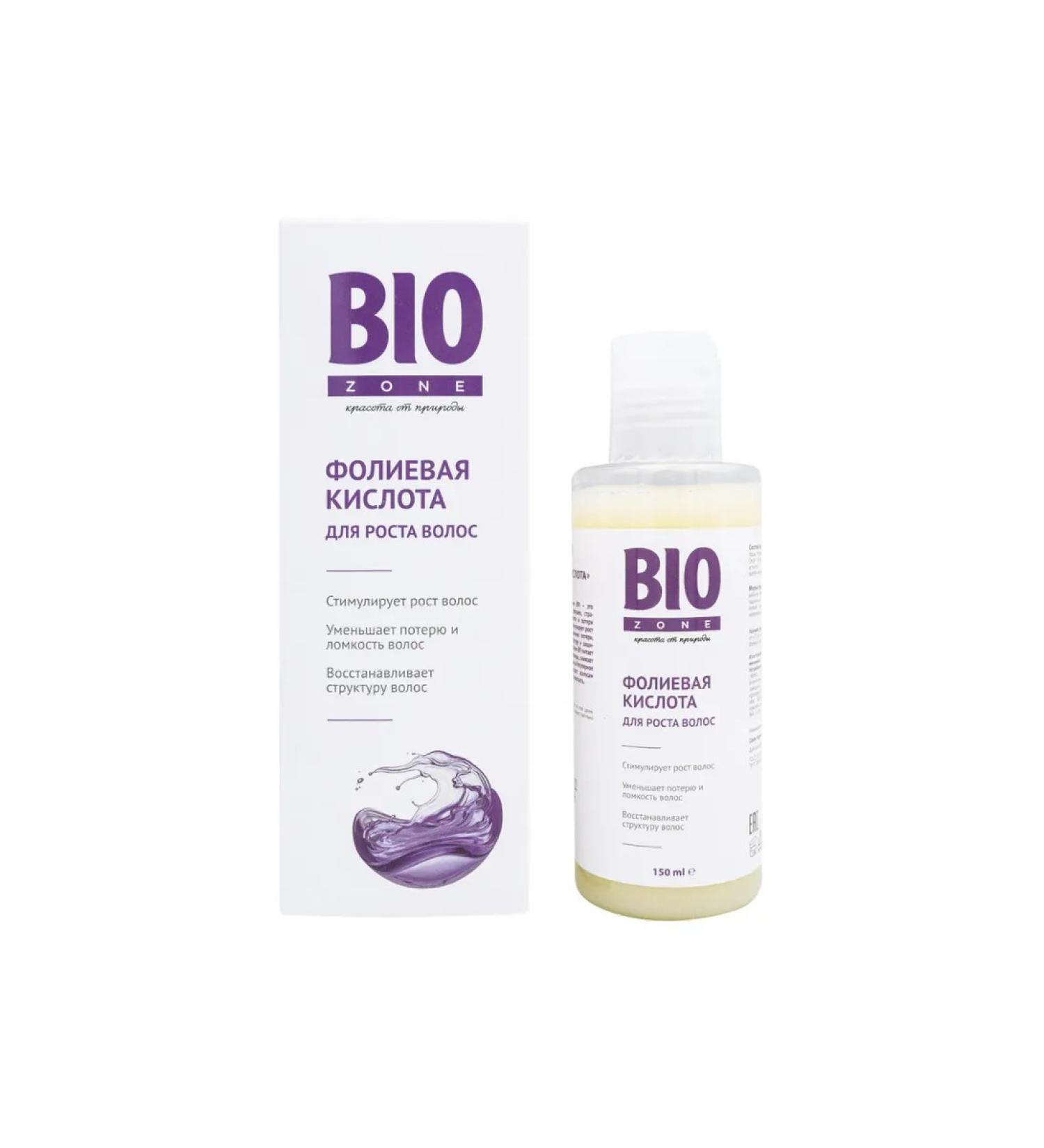 Healthy hair Biozone folic acid for hair growth for moisturizing and in