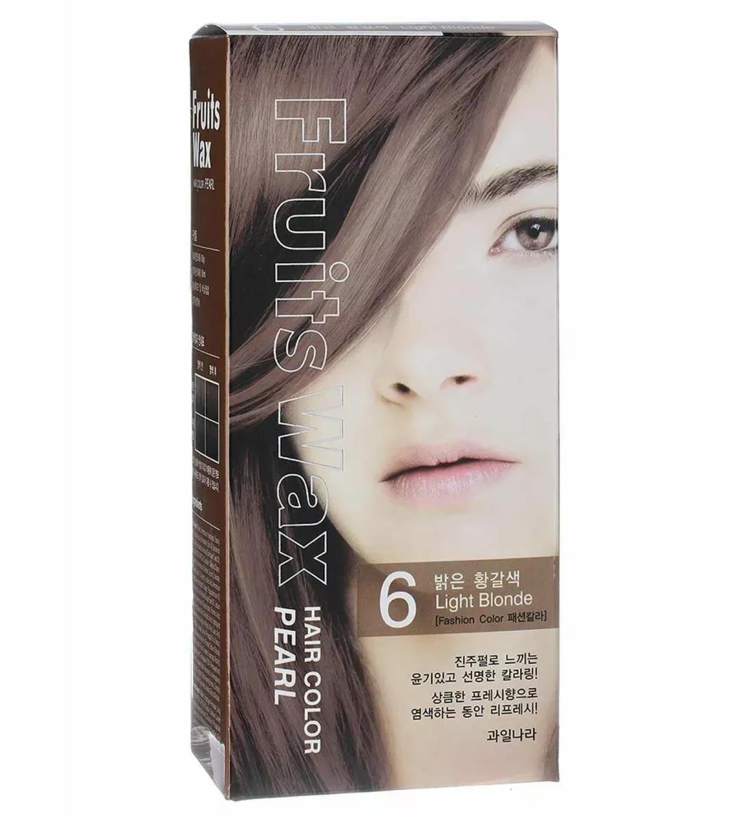 WELCOS Fruits Wax hair dye 06 light blond 60g