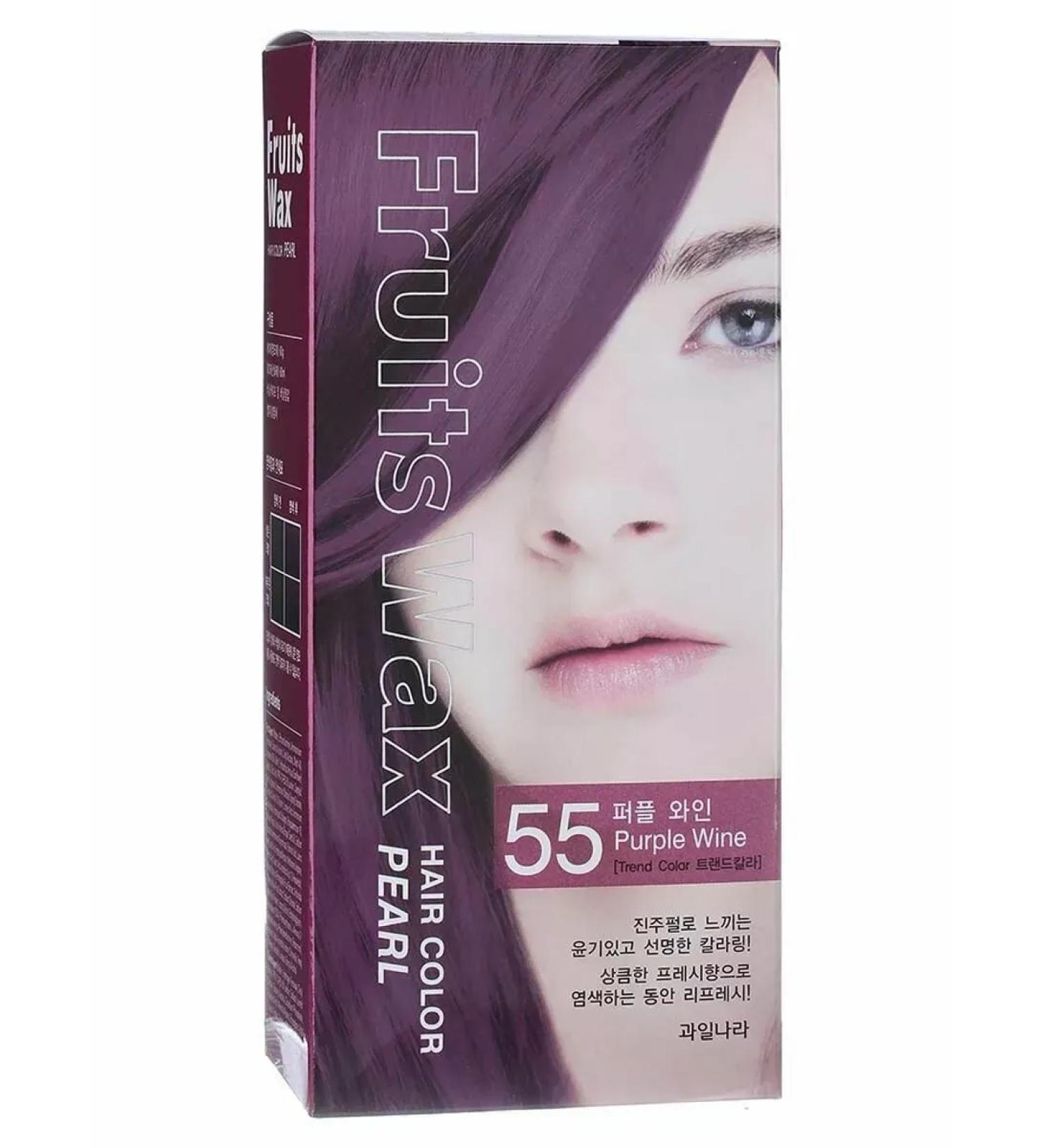 WELCOS Fruits Wax hair dye 55 wine 60g