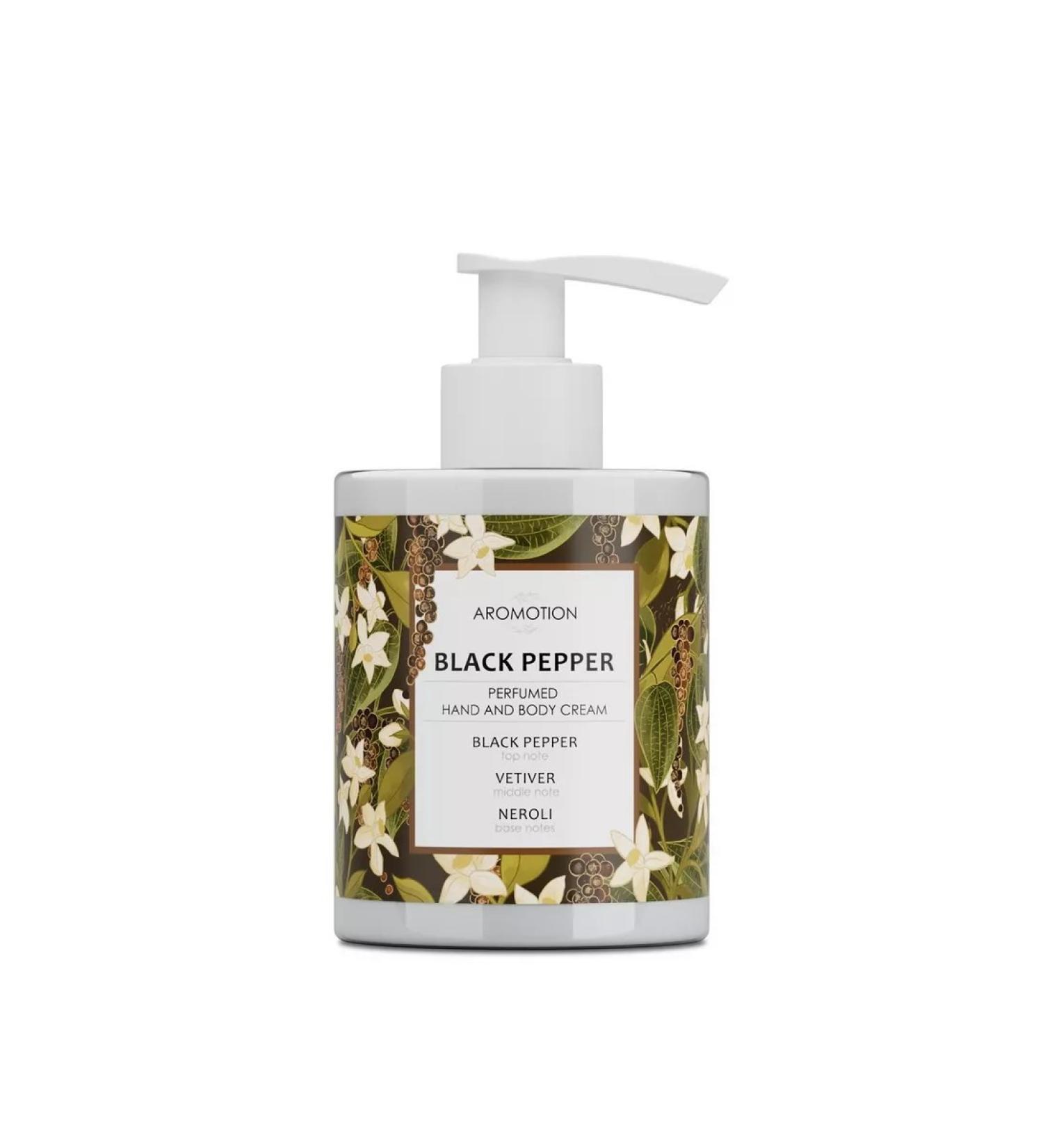 AROMOTION Hand and body cream Black Pepper 300ml