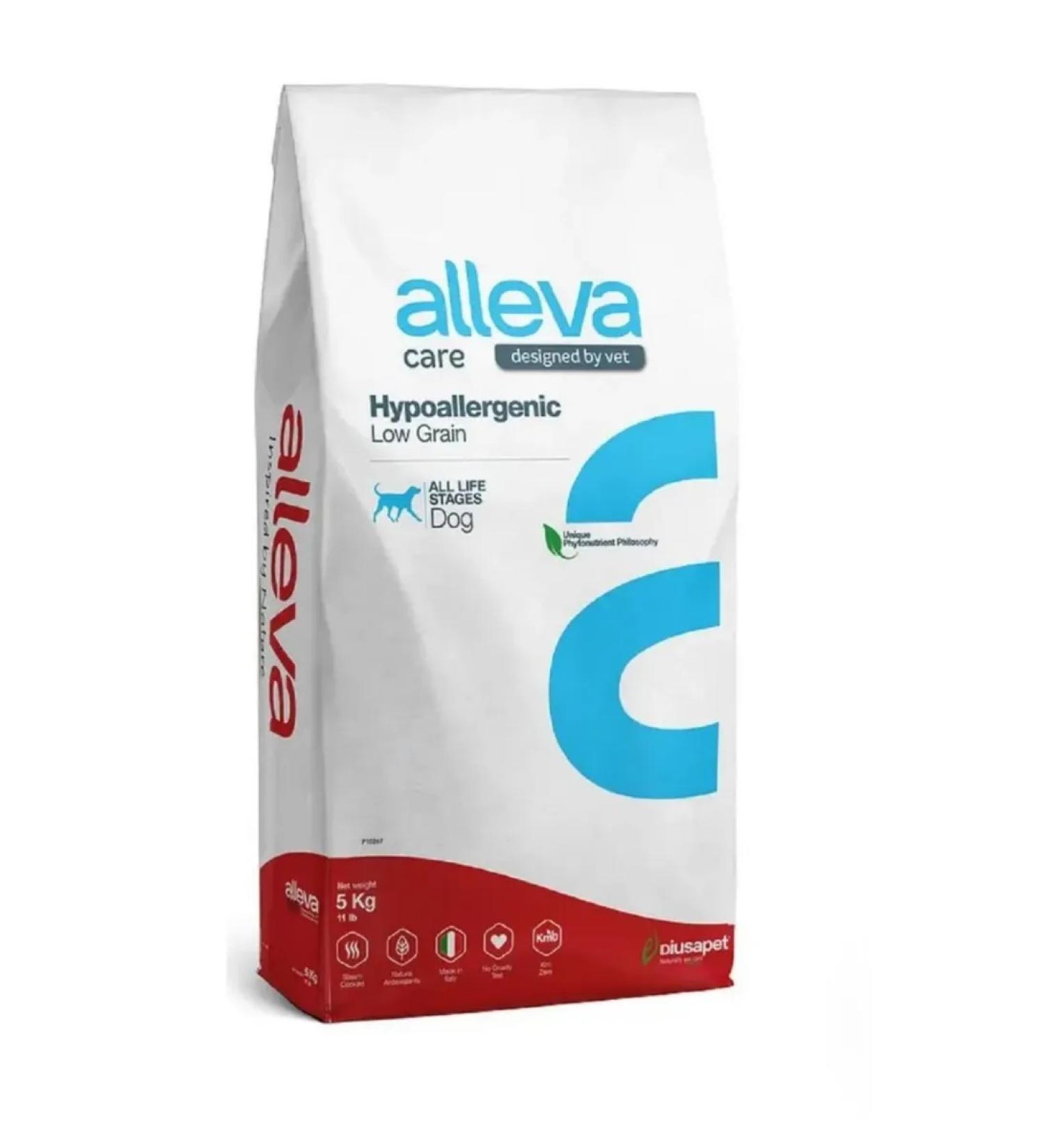 Alleva Care dry hypoallergenic food for dogs with allergies 5kg - Buy Online on GoSupps.com