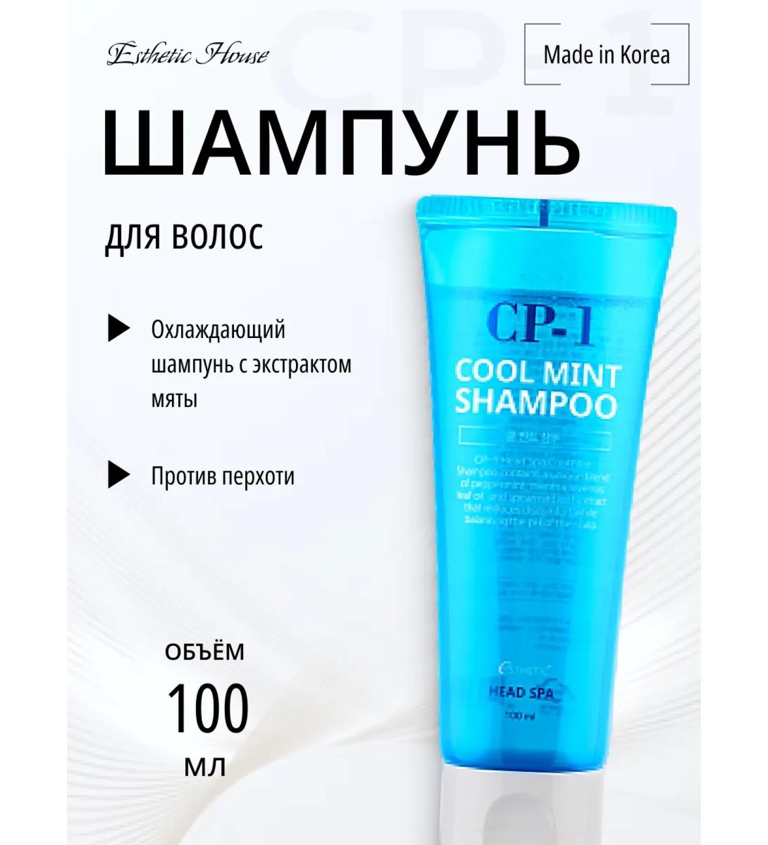 Aesthetic House Hair shampoo cooling 100ml Head Spa