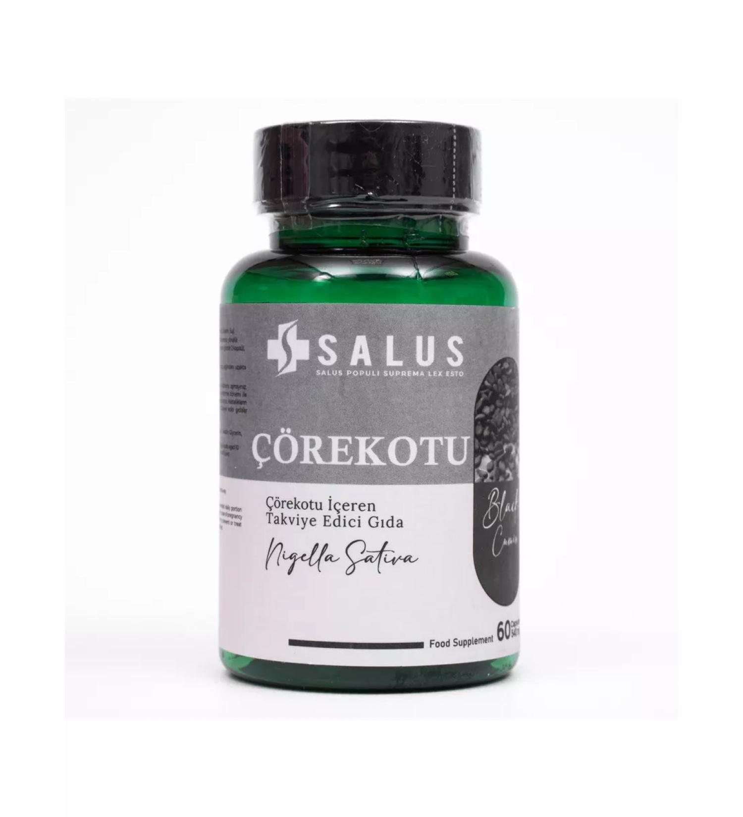 SALUS Black cumin oil. 540 mg. 60 capsules. T rkiye - Buy Online on GoSupps.com