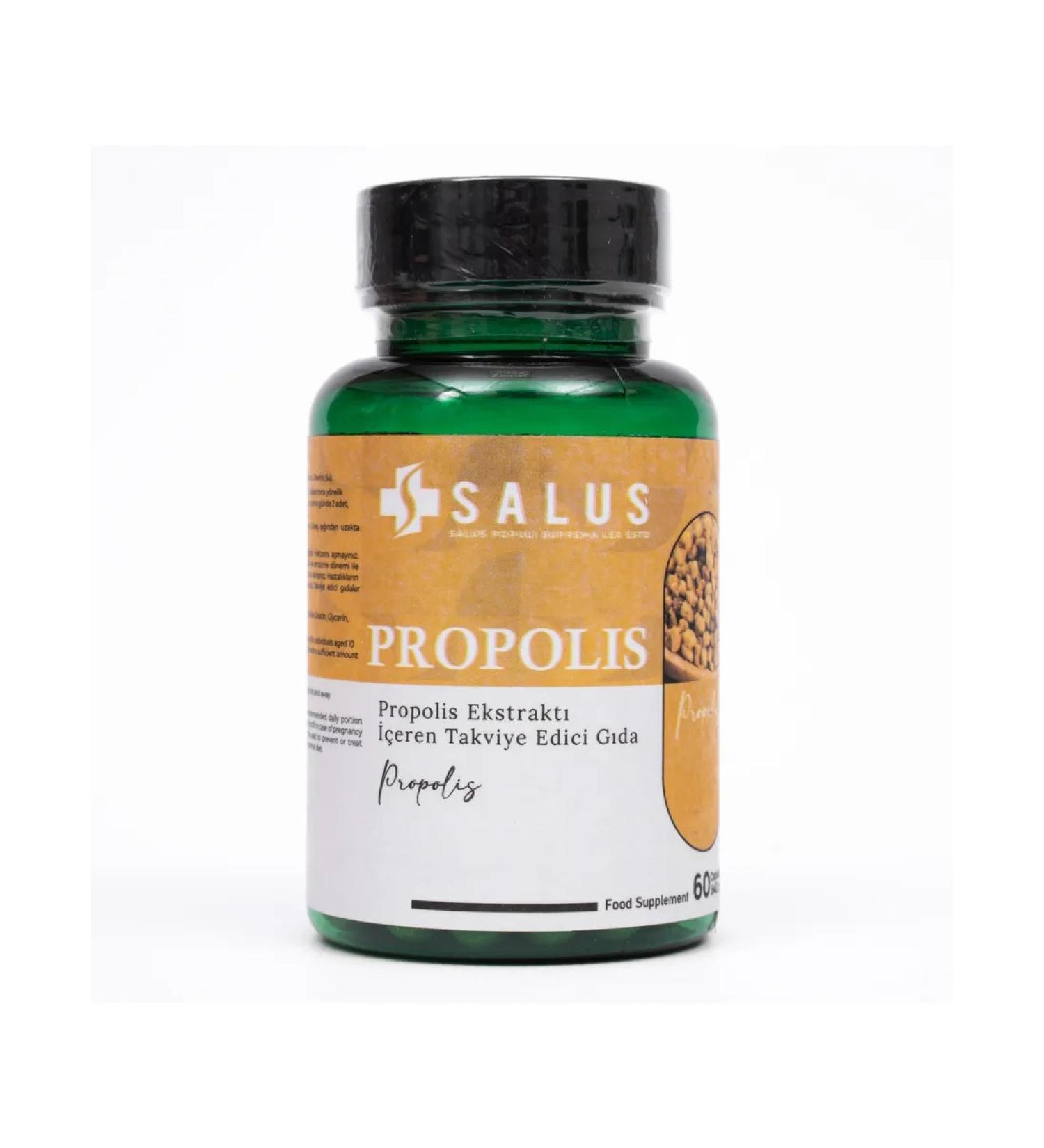 SALUS Propolis. 540 mg. 60 capsules. T rkiye - Buy Online on GoSupps.com