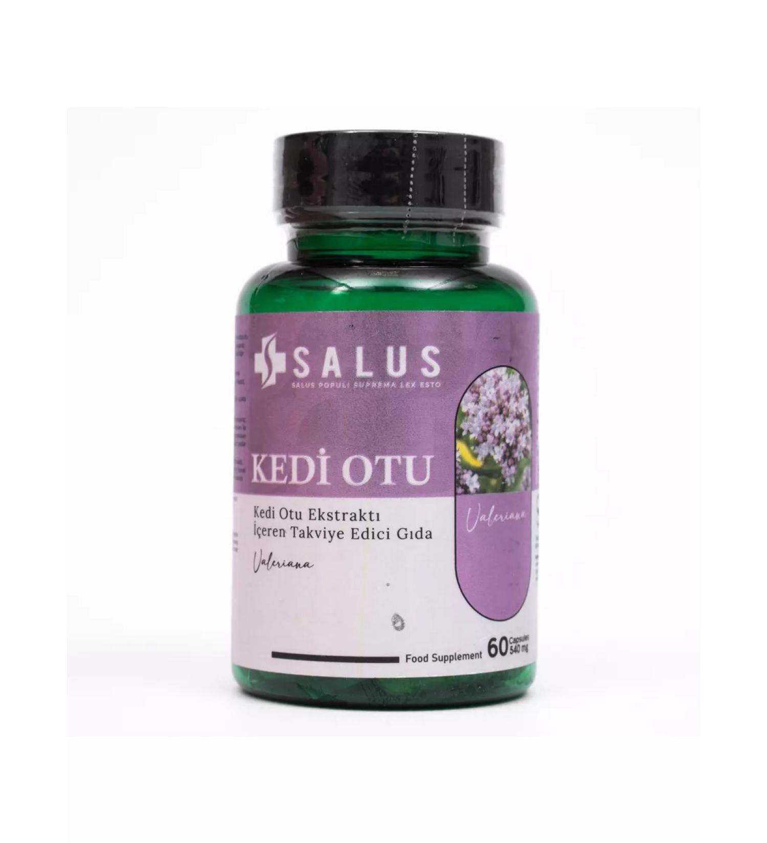 SALUS Valerian extract + a mixture of herbs. 540 mg. 60 capsules. T rkiye - Buy Online on GoSupps.com