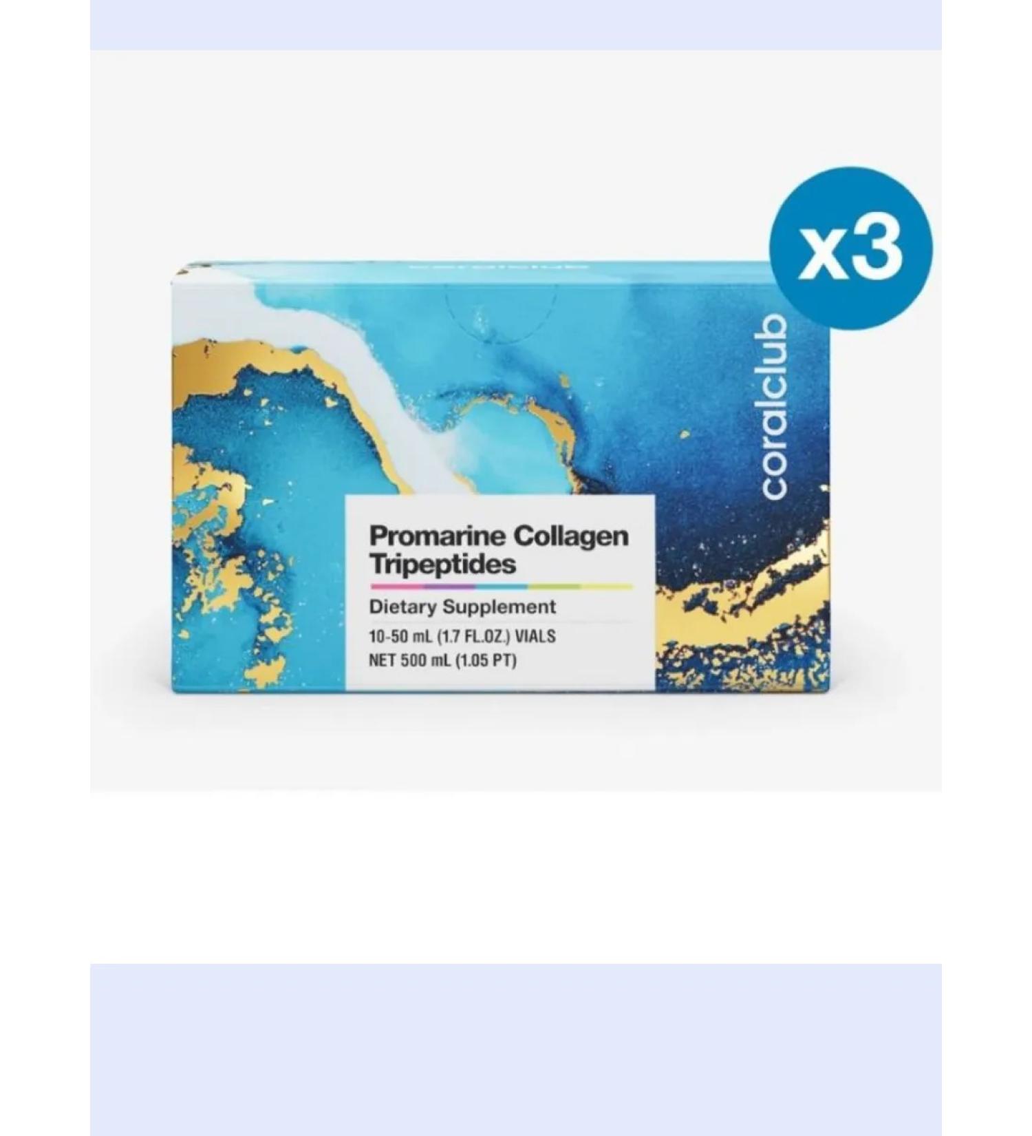 Coral Promina of tripeptides of collagen