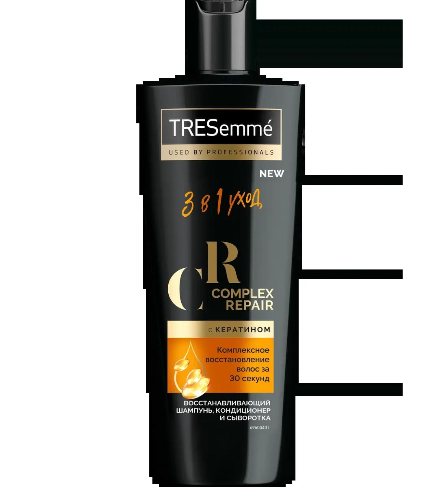 TRESemme Shampoo and hair conditioner with keratin 360ml - Buy Online on GoSupps.com