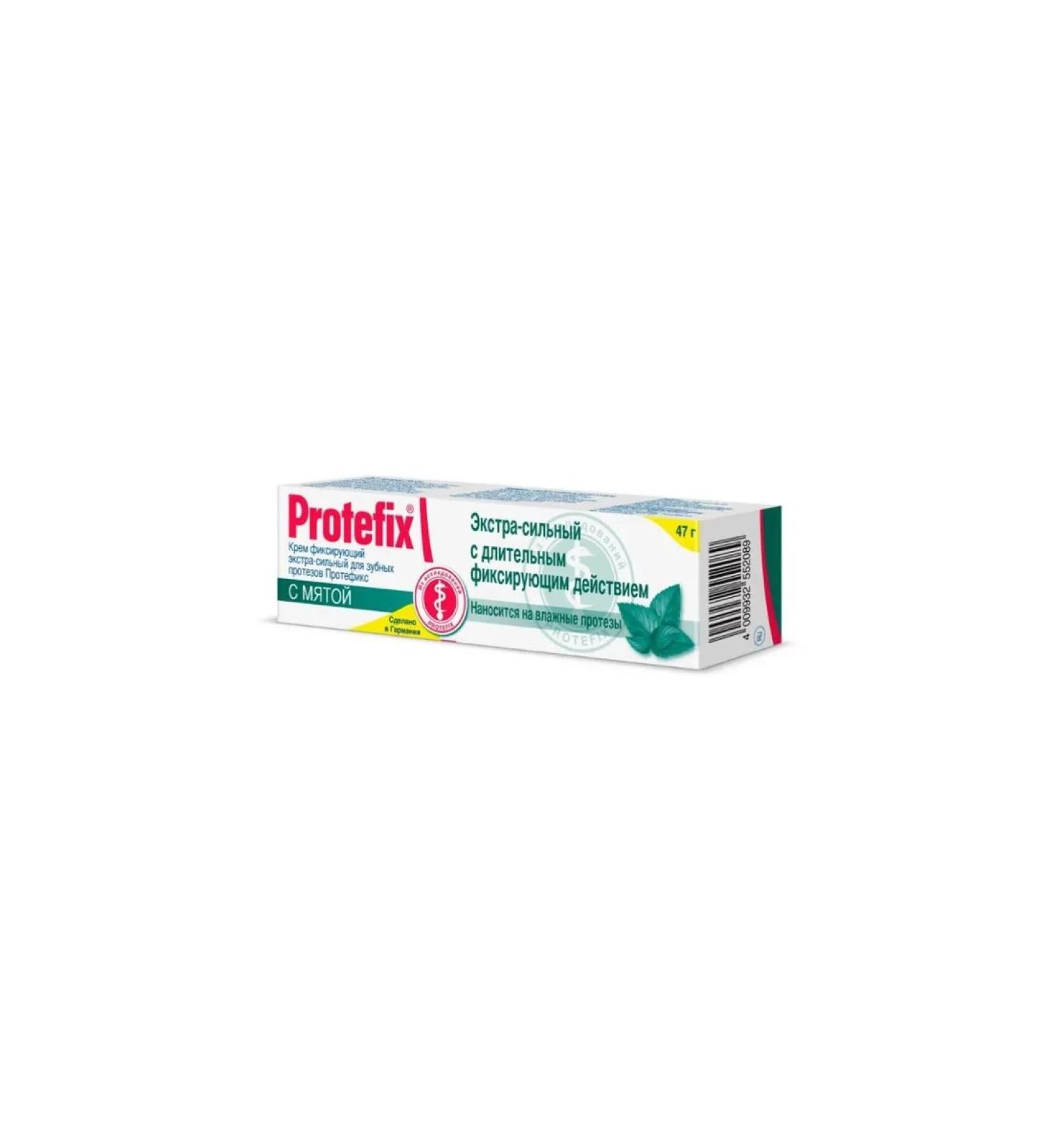 PROTEFIX Cream for fixing dentures with mint 47ml