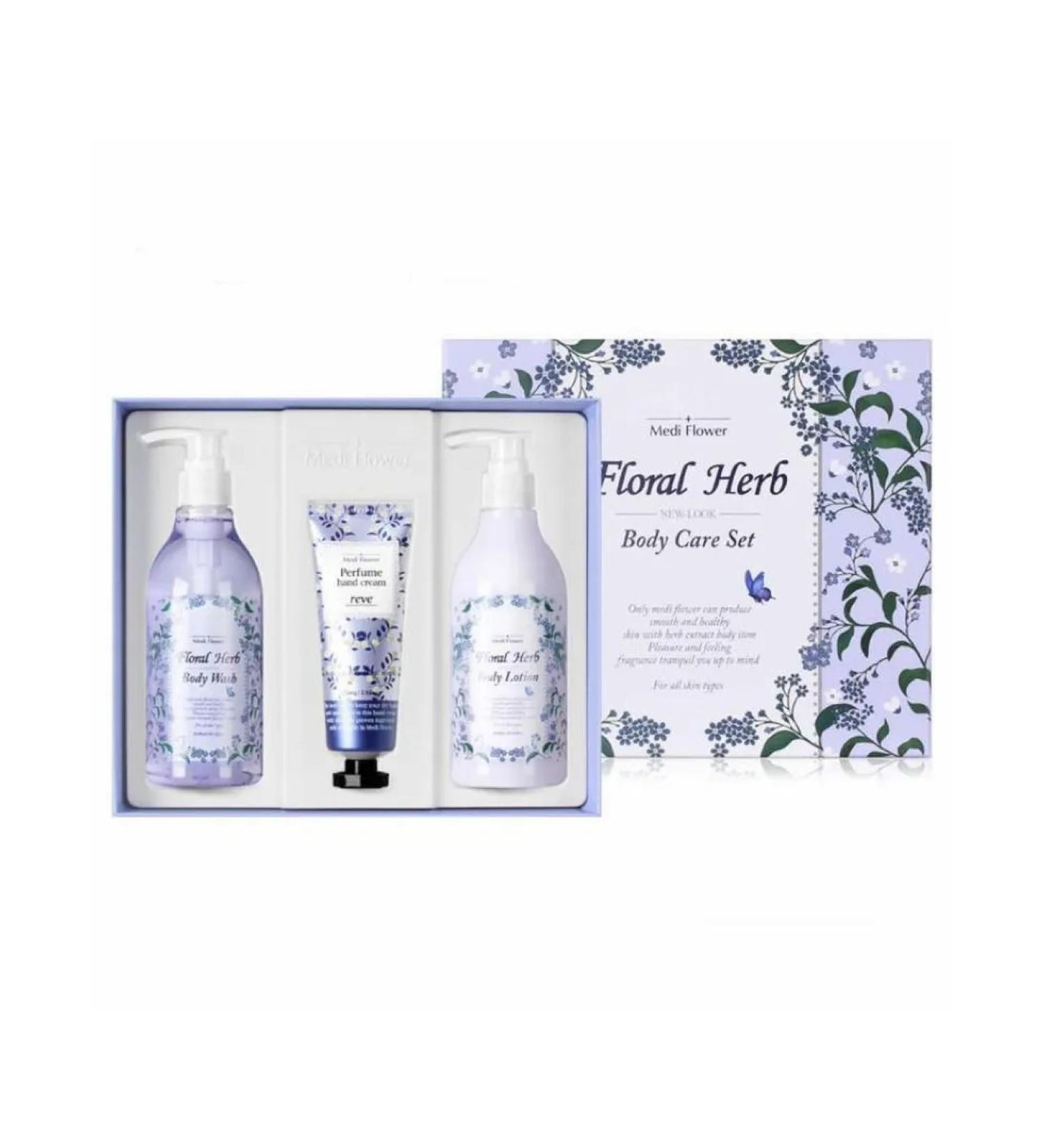 Korea A set of body care products with lavender
