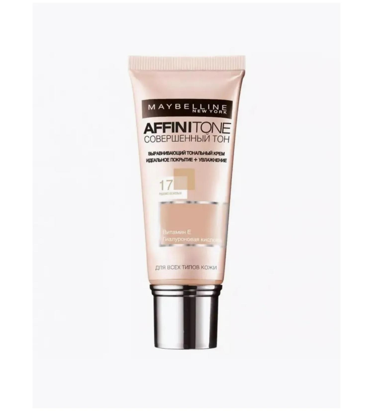 Maybelline New York Tonal face cream "Affinitone" tone 17