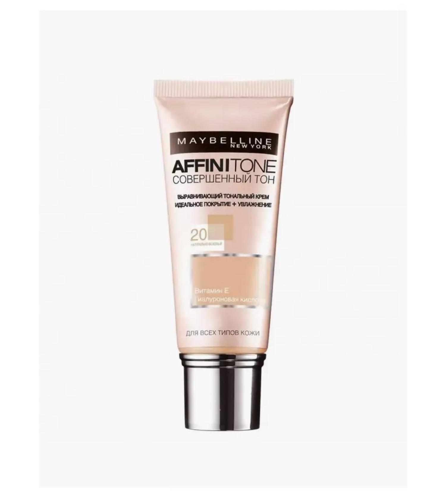 Maybelline New York Tonal face cream "Affinitone" tone 20