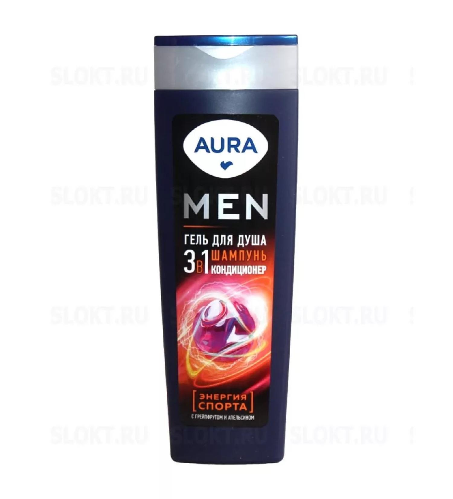 Aura Men's 3-in-1 Shower Gel