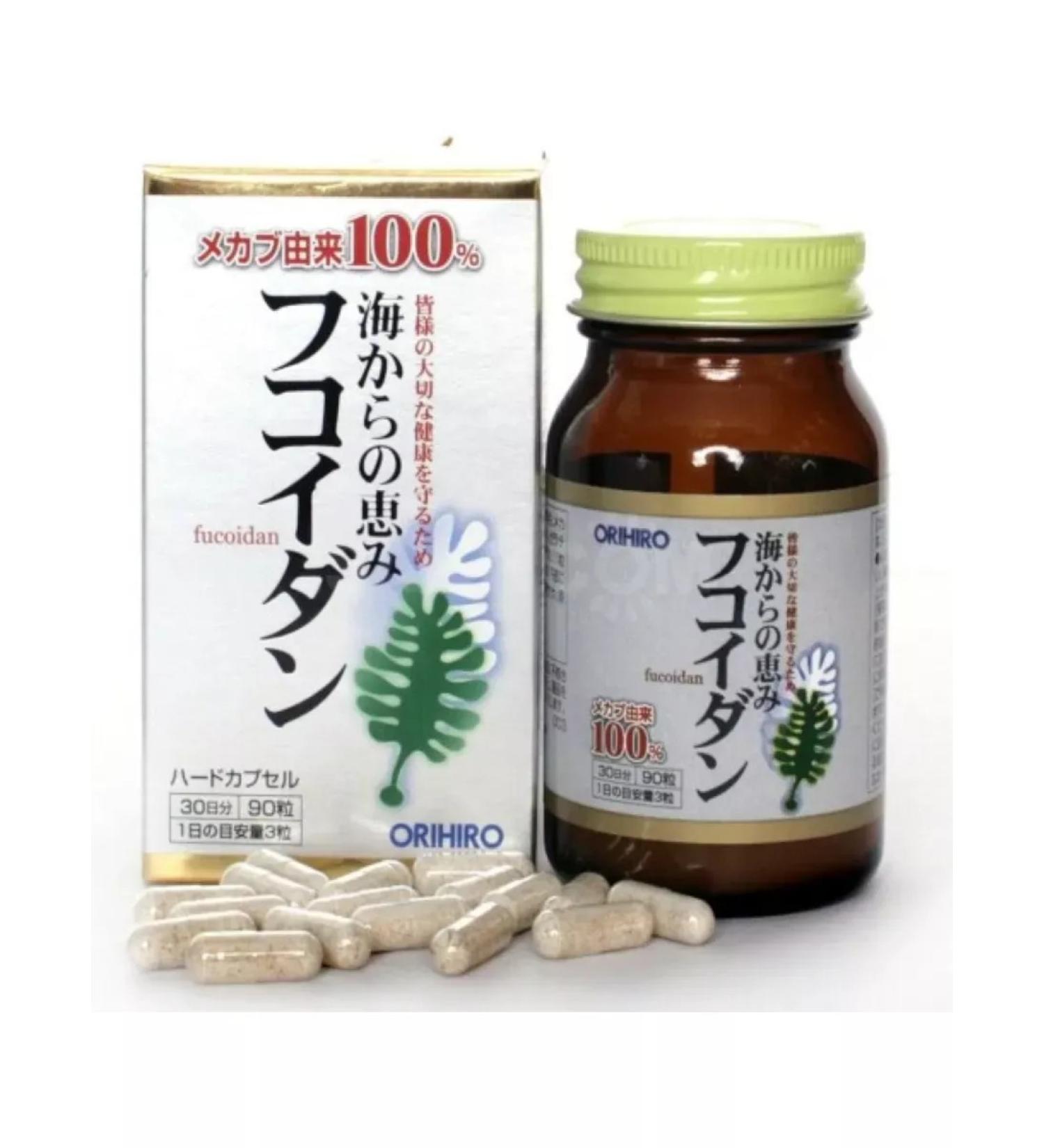 Orihiro Fucoidan 90 capsules