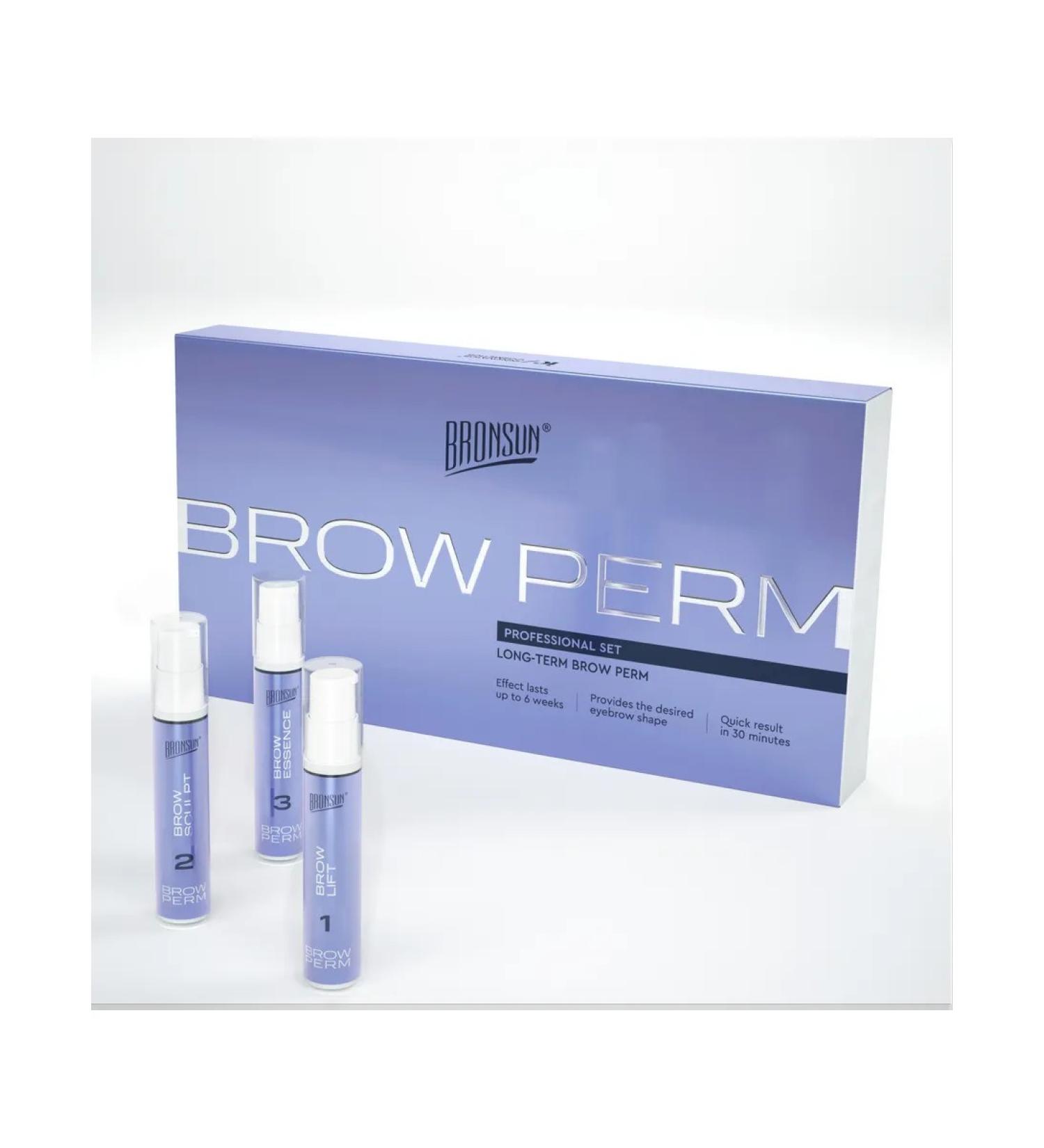 Bronsun Long -term laying of eyebrows set - Buy Online on GoSupps.com