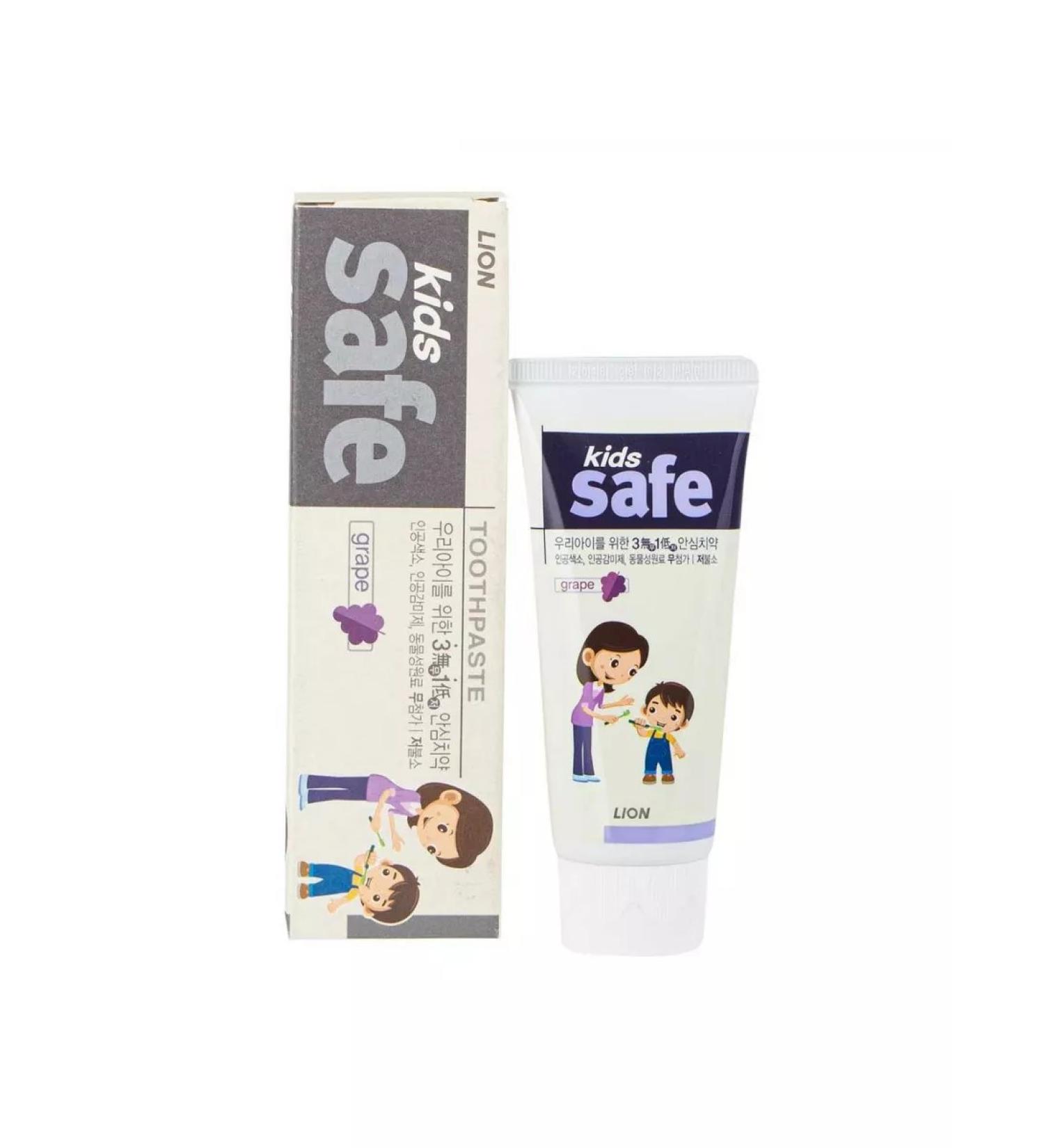 LION Children's toothpaste with the taste of grapes 90g