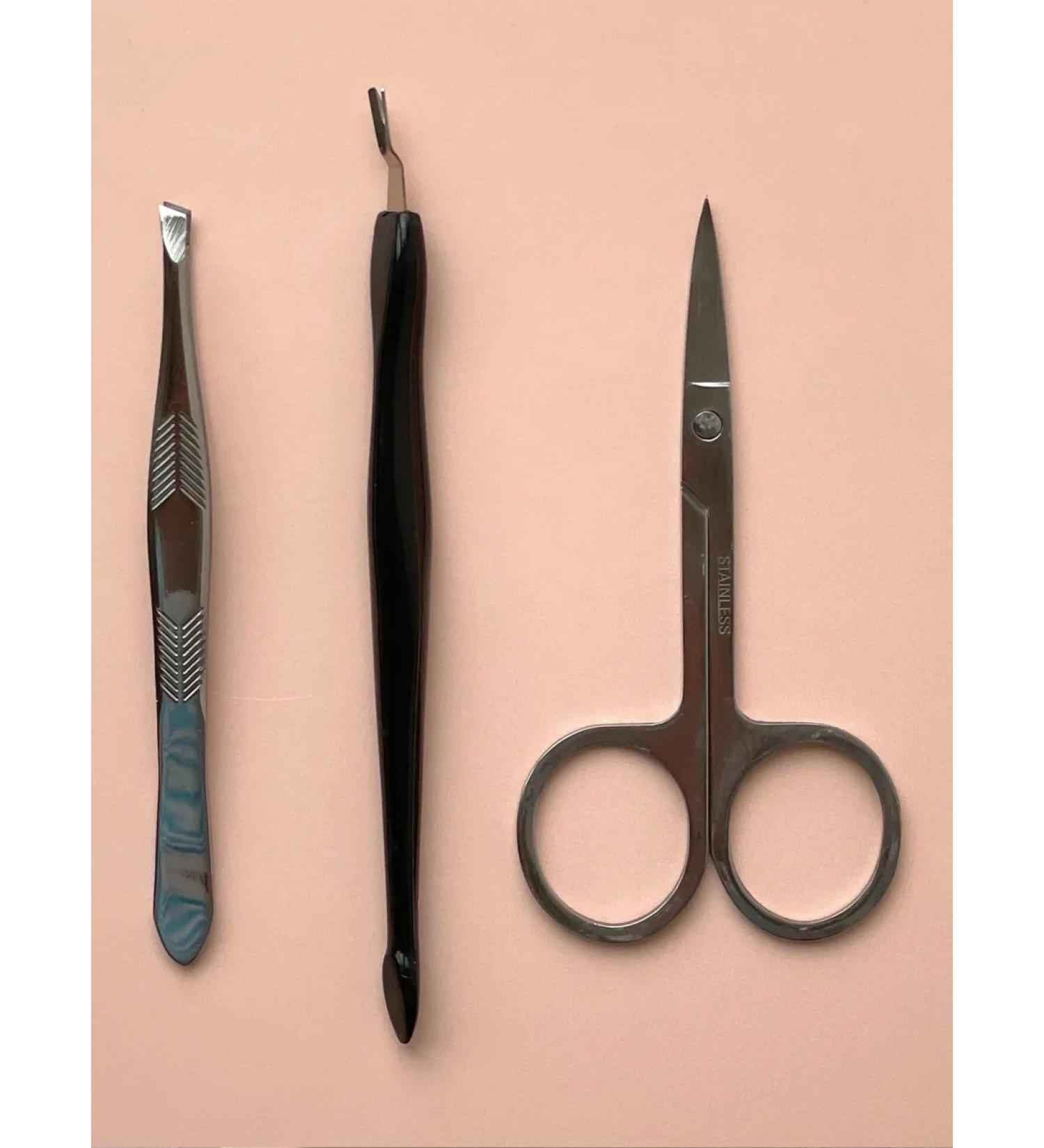 Premium Royal Rose 7062 Cosmetic set for manicure and pedicure 3 pieces - Buy Online on GoSupps.com