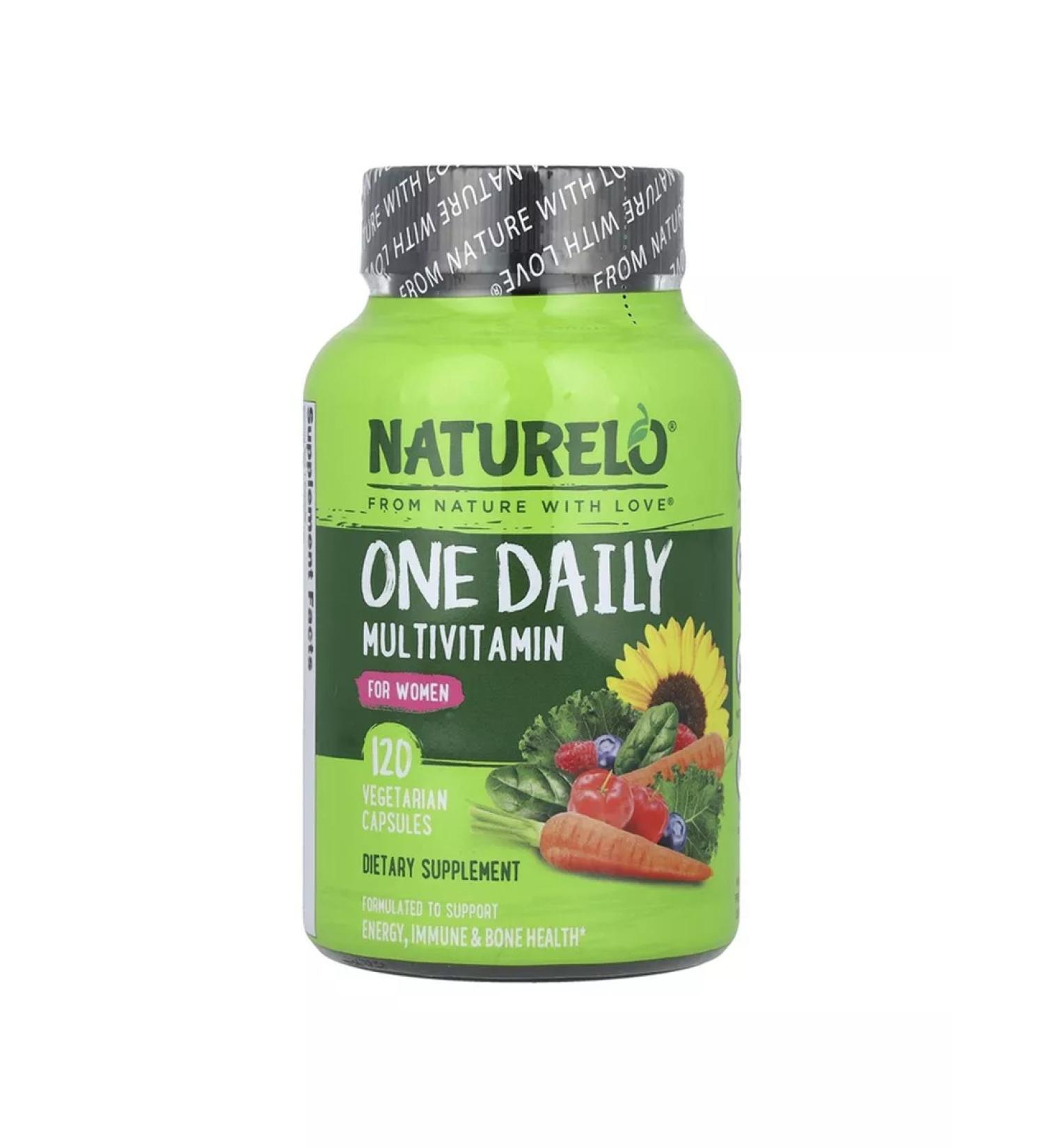 NATURELO Multivitamins women 120 vegetarian capsules