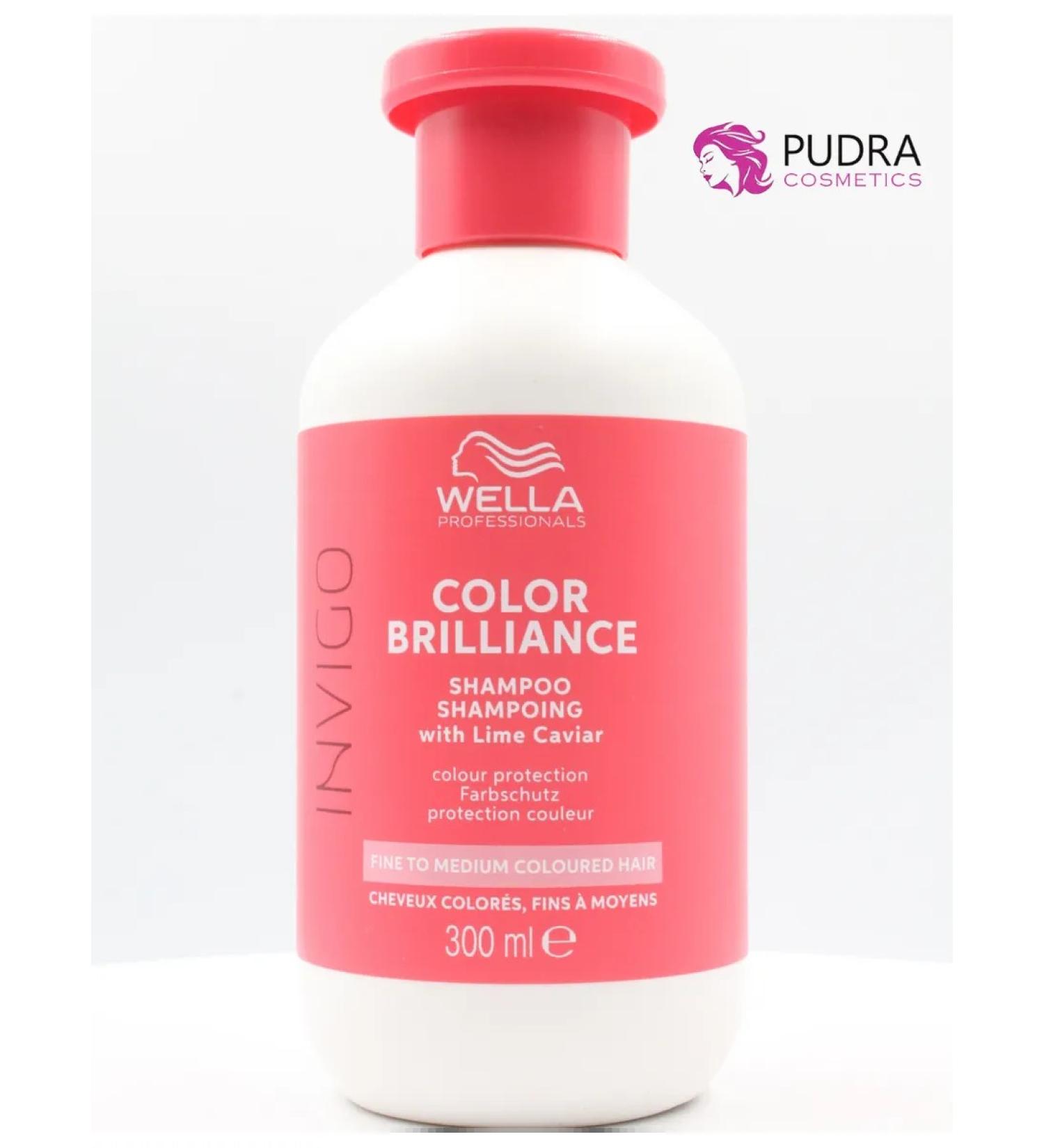WELLA Shampoo for color. Norm of thin ox. Color Brilliance 300ml - Buy Online on GoSupps.com