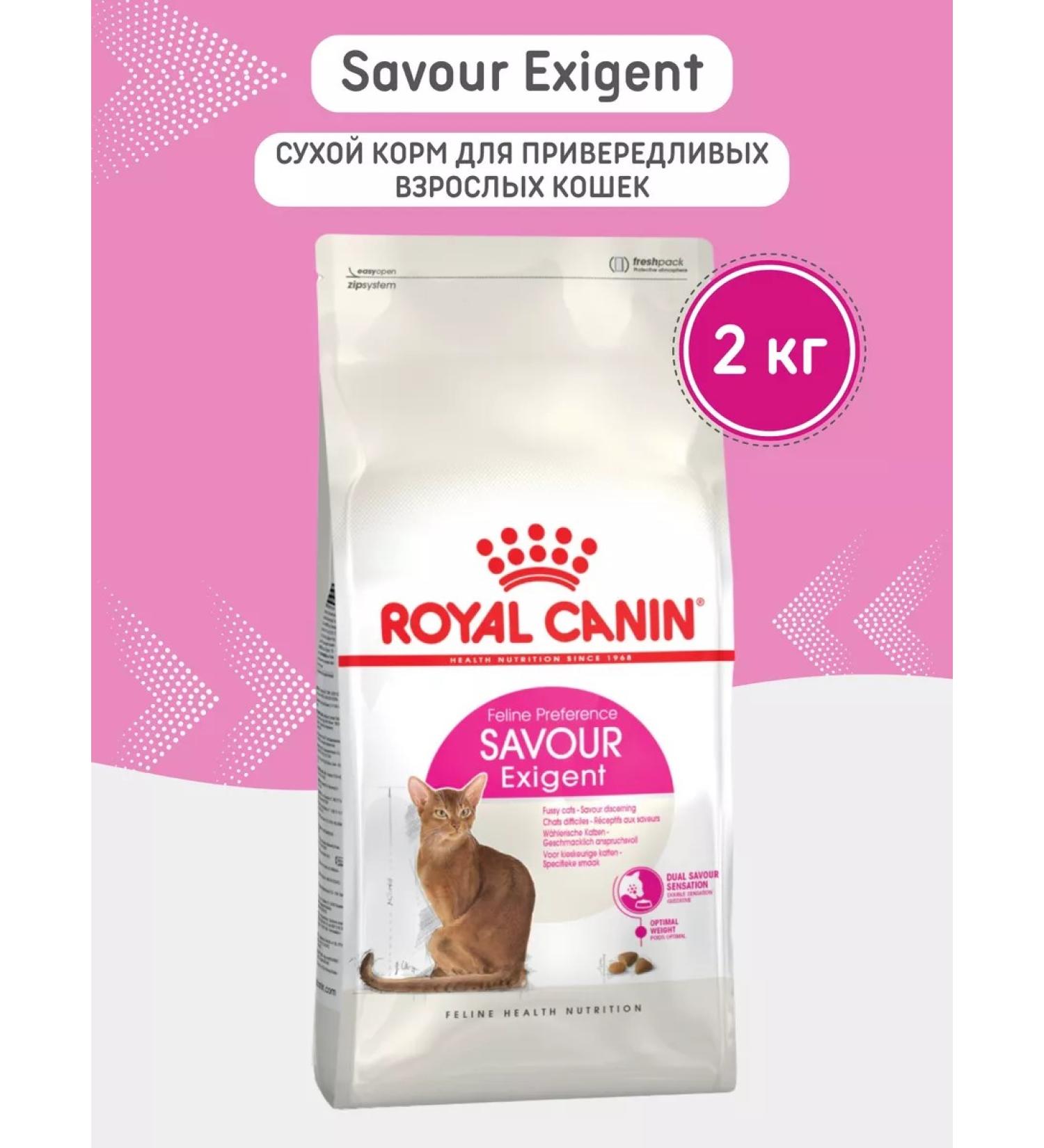 ROYAL CANIN Cat food dry Savour Exigent 2kg - Buy Online on GoSupps.com