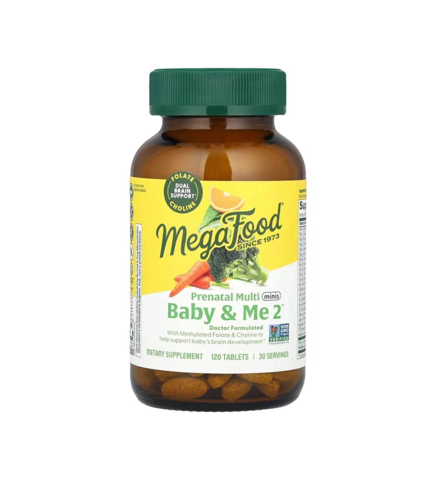 MegaFood Multivitamins for pregnant women 120 tablets