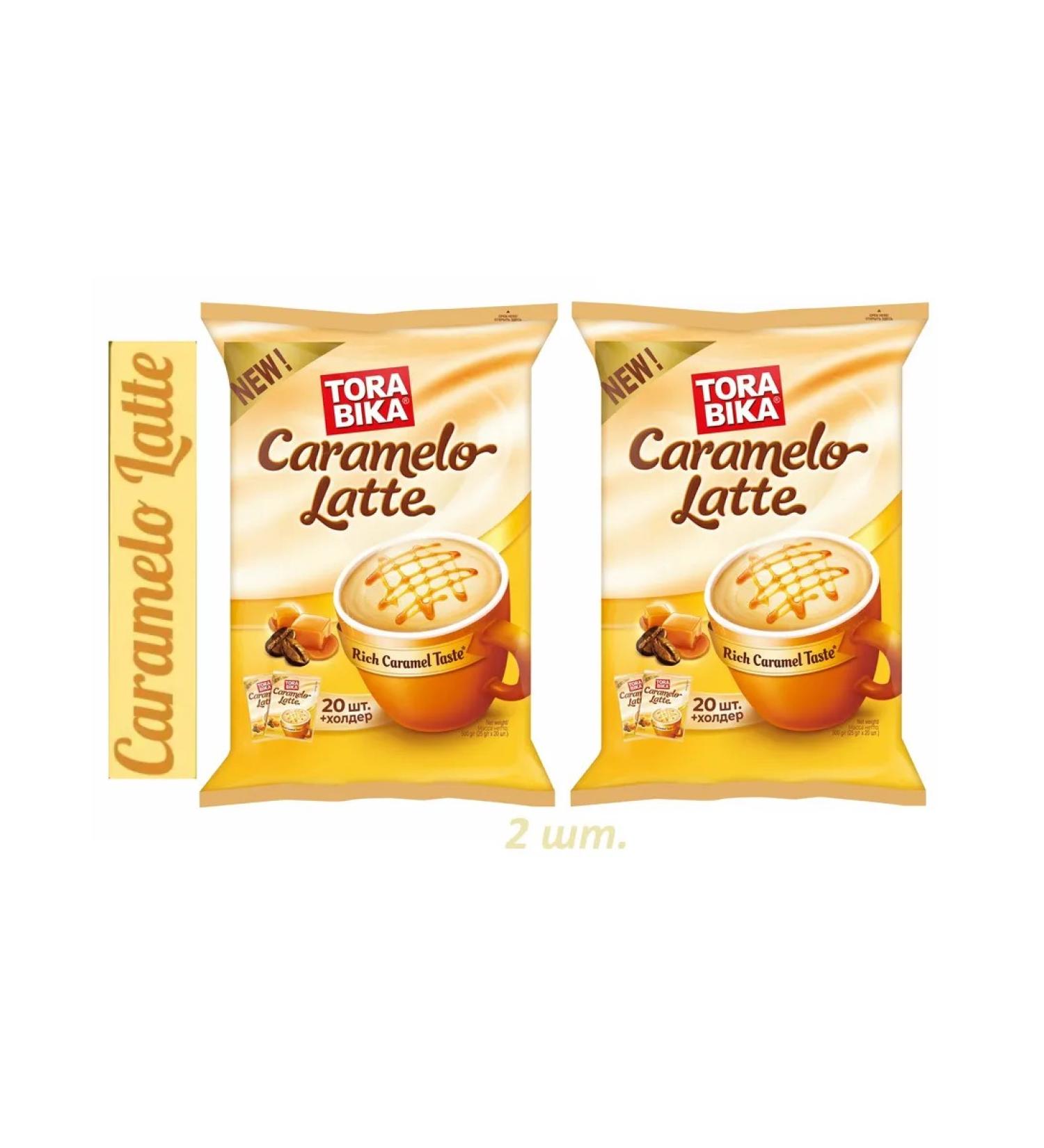 ToraBika Coffee 3 in 1 thorabic caramel 2 pcs*20 pack