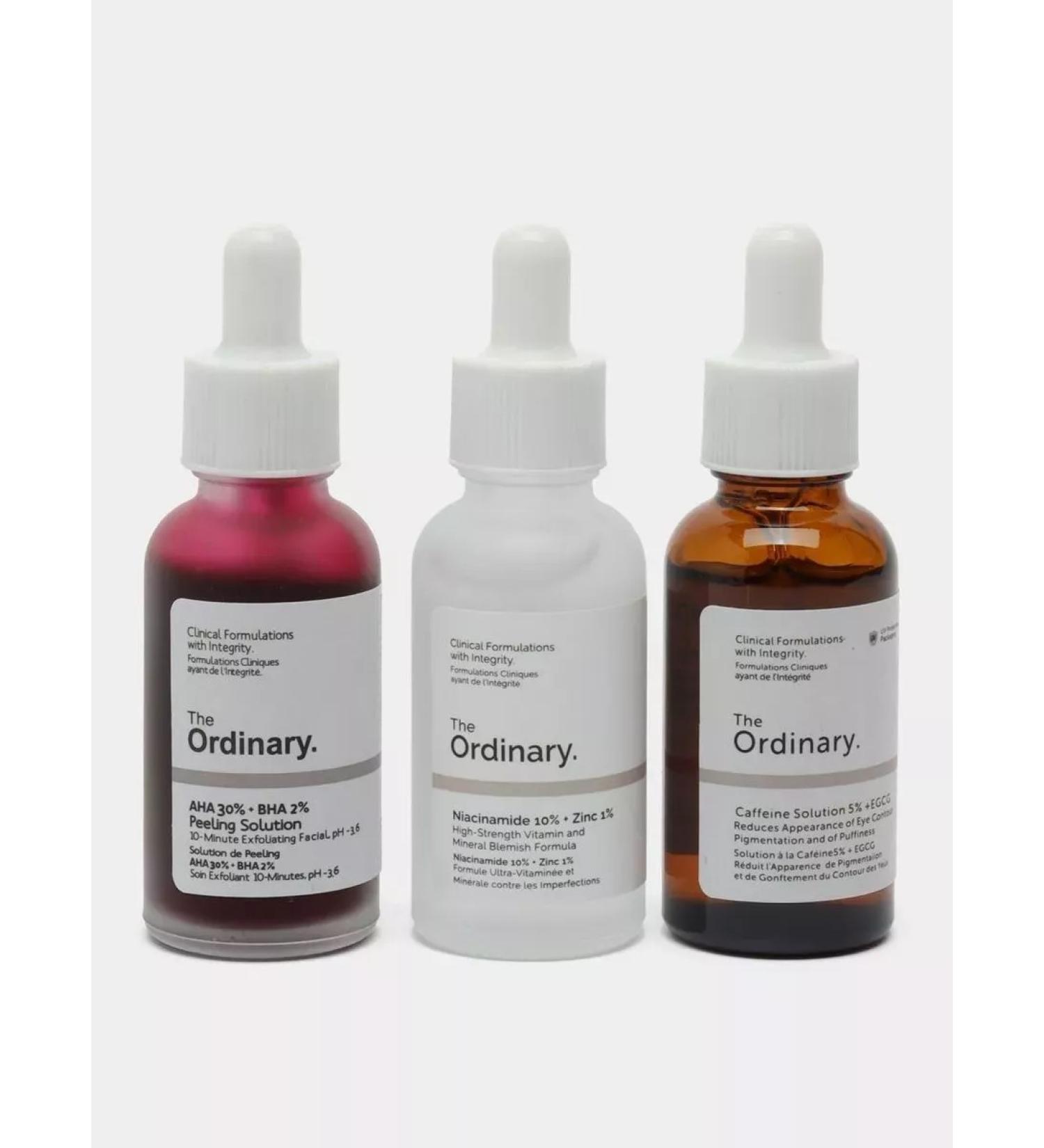 The ordinary Facial serum set 3 pcs - Buy Online on GoSupps.com