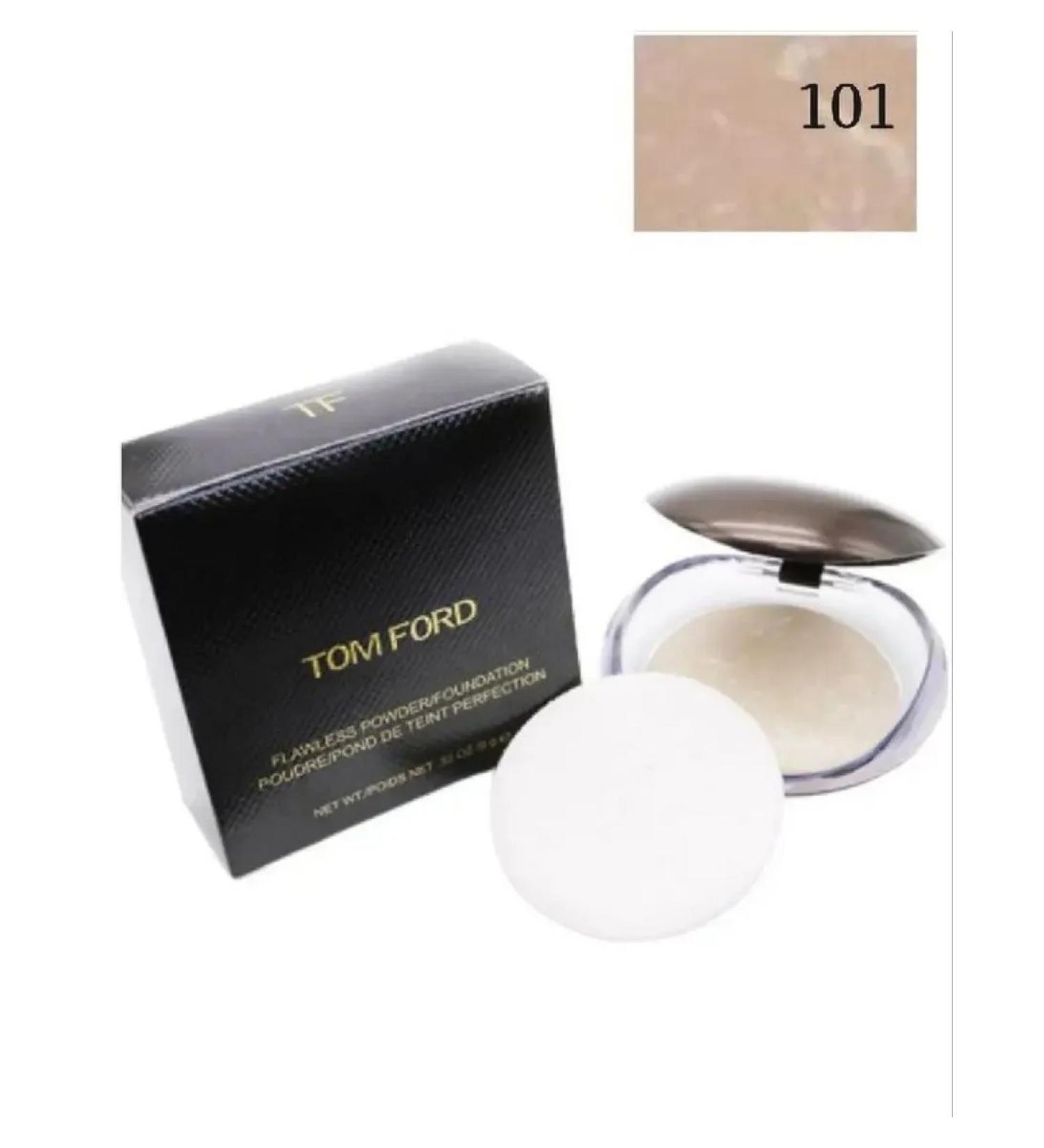Powder baked Tom Ford Flawless Powder Foundation tone#101 - Buy Online on GoSupps.com