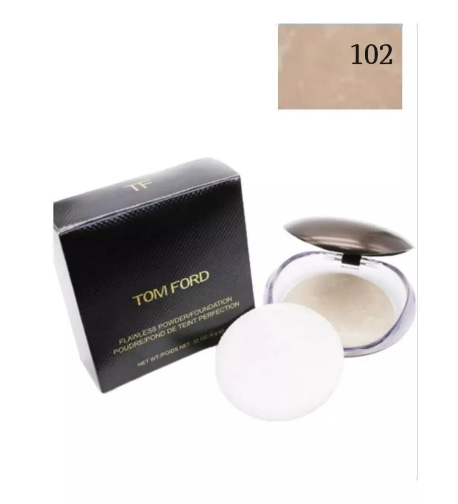Powder baked Tom Ford Flawless Powder Foundation tone#102 - Buy Online on GoSupps.com
