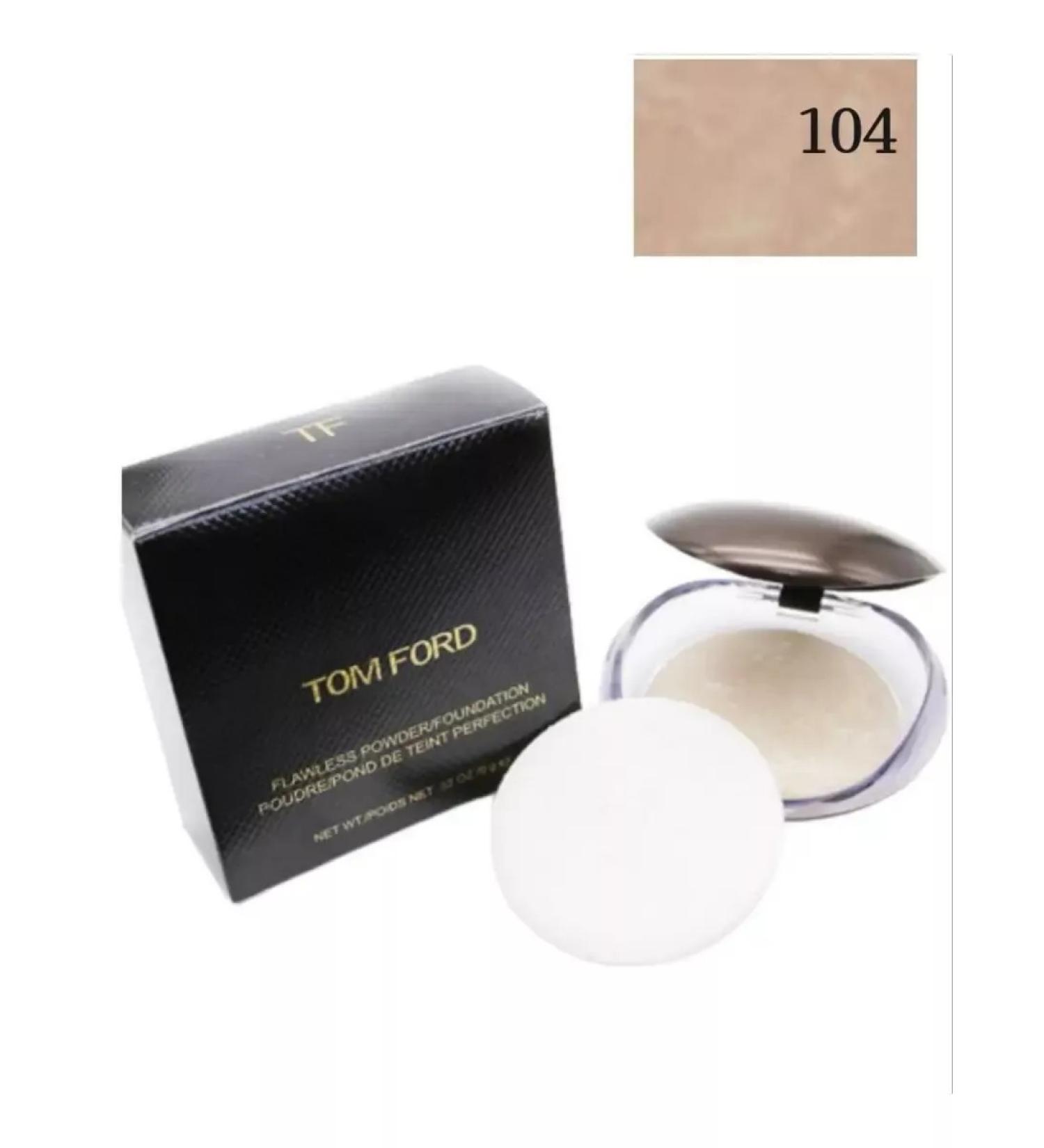 Powder baked Tom Ford Flawless Powder Foundation tone#104 - Buy Online on GoSupps.com