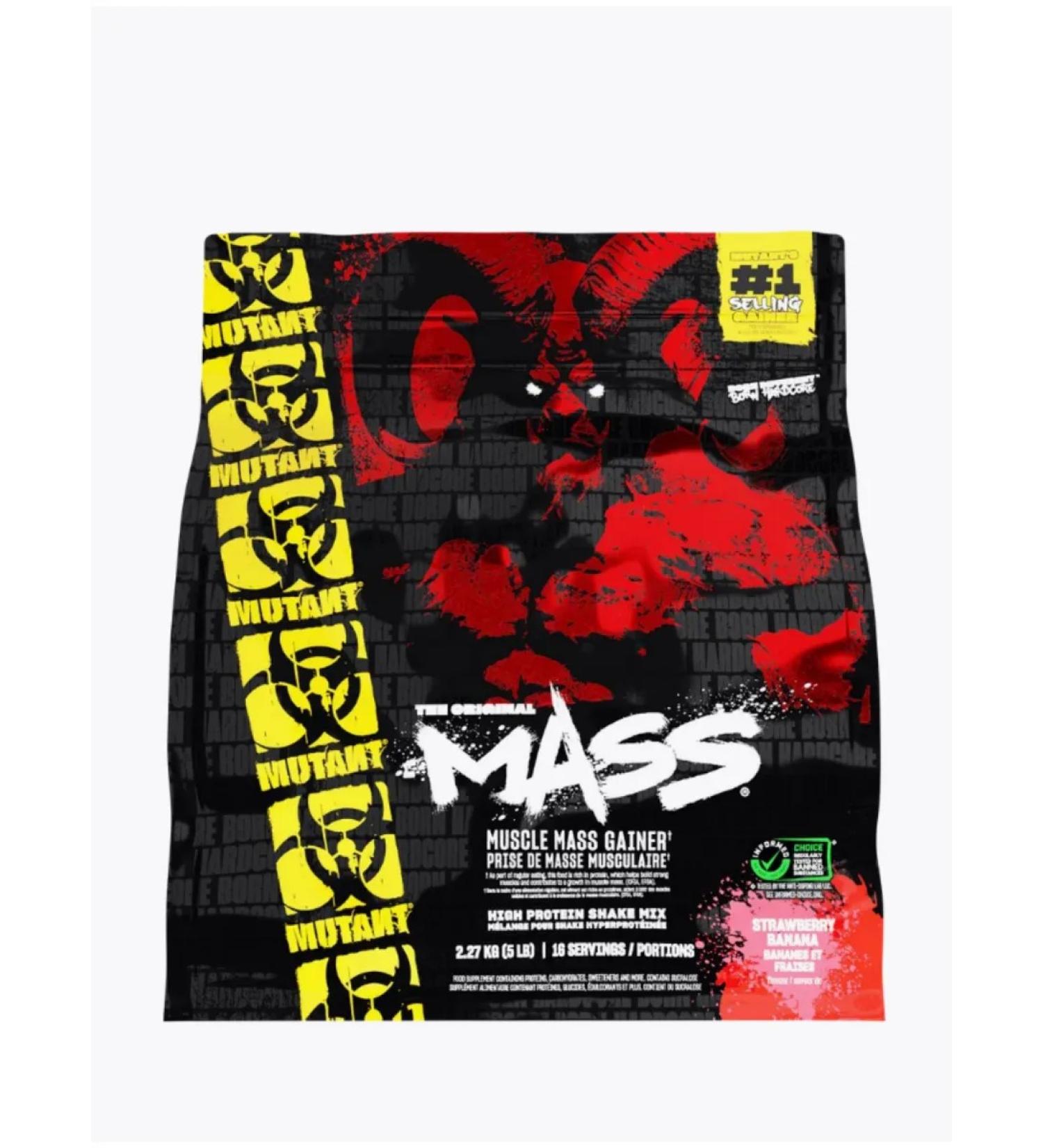 Mutant Gainer Mass 2270 GR strawberries and banana - Buy Online on GoSupps.com