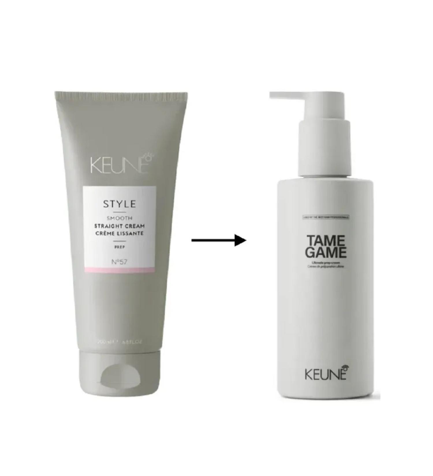 KEUNE Cream Style Straight Cream straightening No. 57 200 ml - Buy Online on GoSupps.com