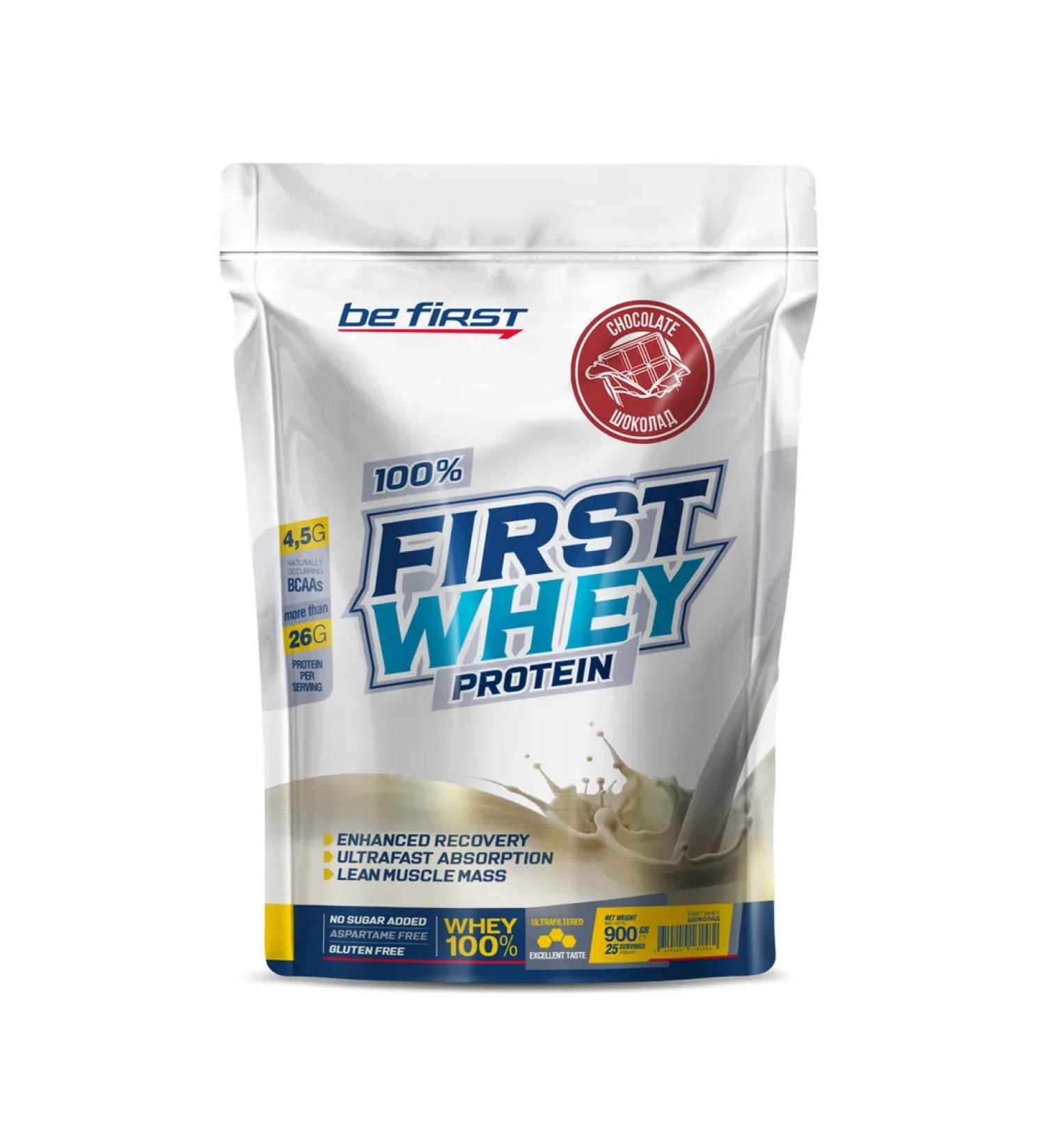 Be First Whey -flow protein for gaining mass 900g chocolate ice cream
