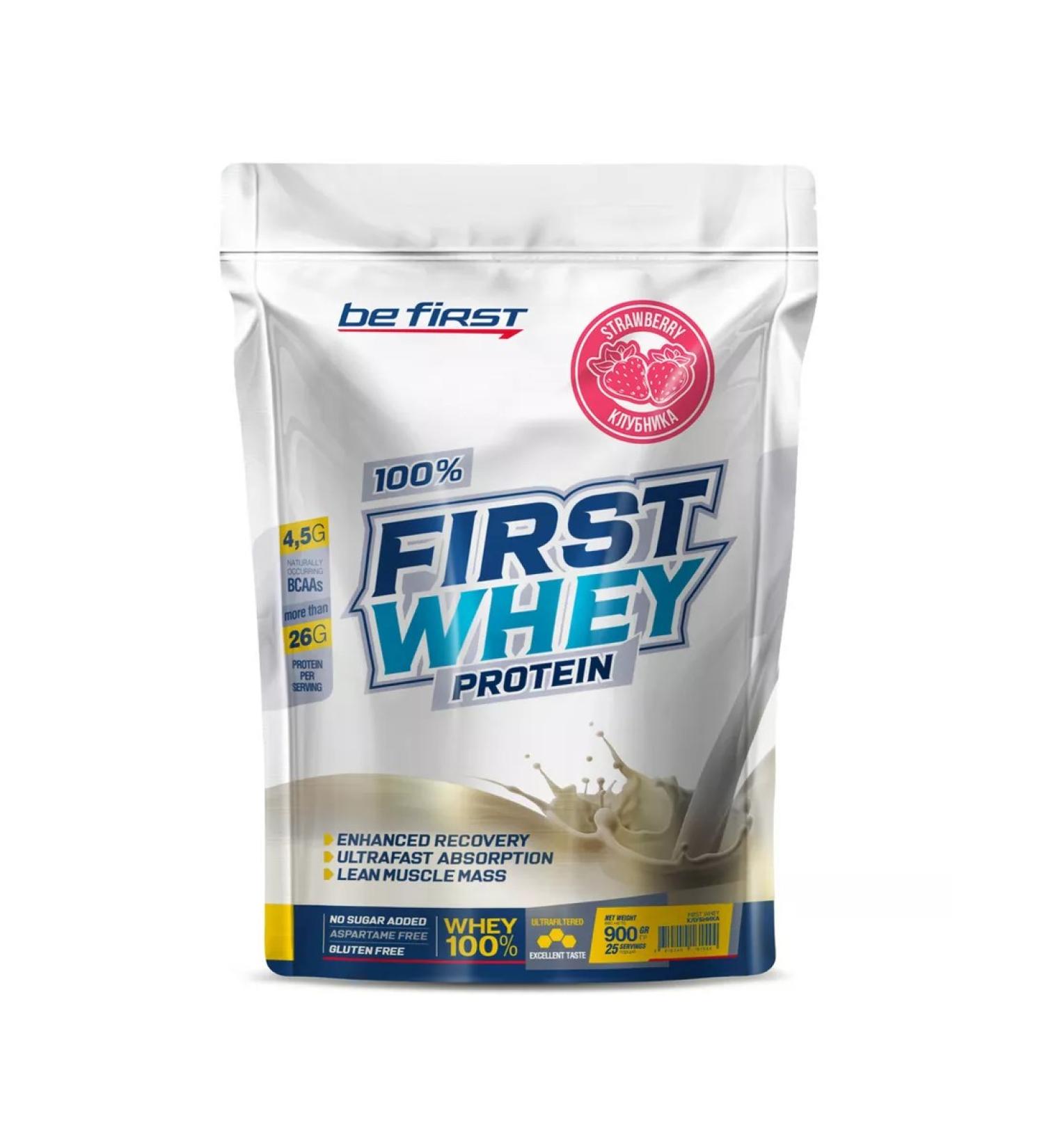 Be First Whey -cheese protein for gaining mass 900g strartika ice cream