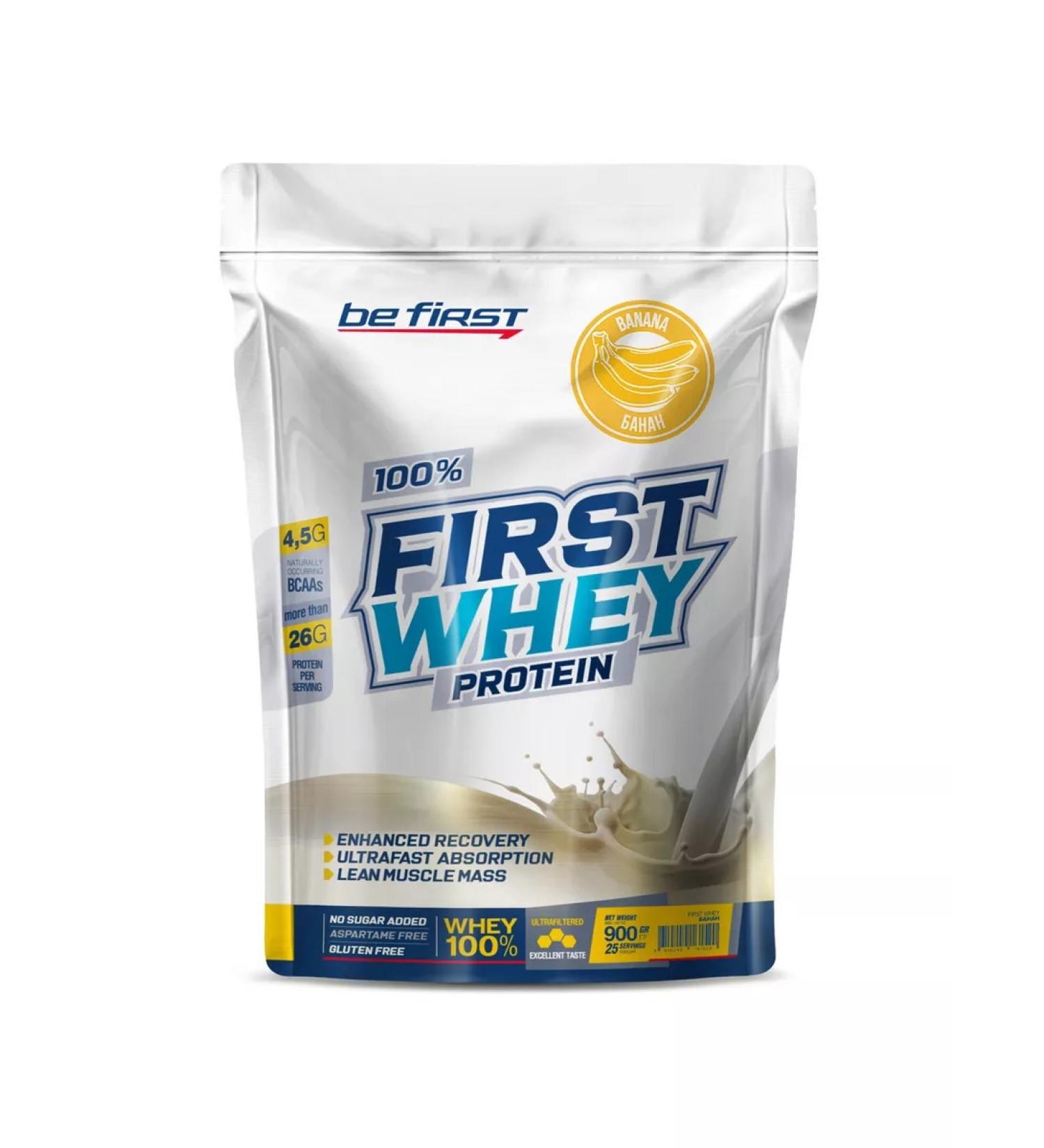Be First Whey -flow protein for gaining mass 900g banana ice cream