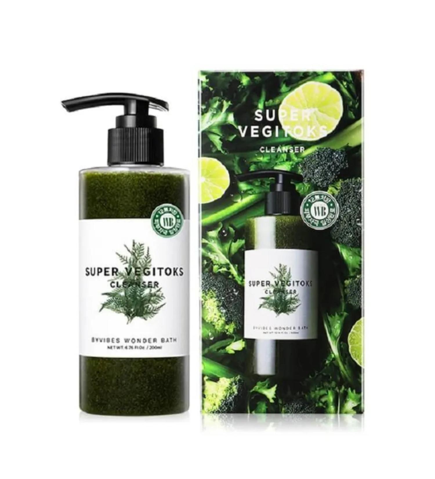 Korean cosmetics Cleaning detox face gel green - Buy Online on GoSupps.com