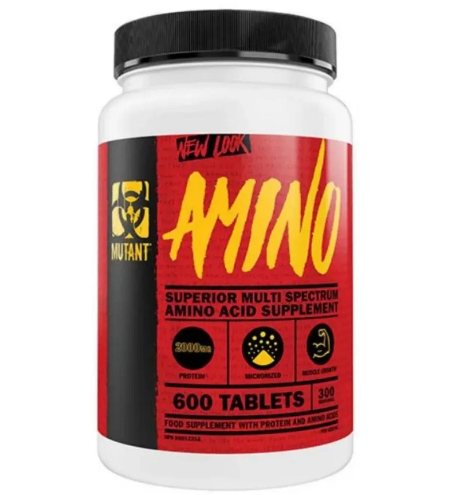 Mutant Amino acid complex Amino 1300mg 600 tablets (0.78 kg)