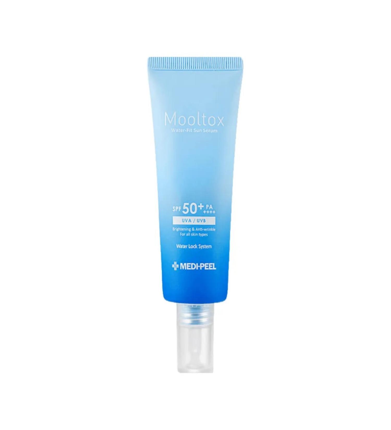 medipeel Aqua Mooltox Water-Fit Sun Serum SPF 50+ SUN - Buy Online on GoSupps.com